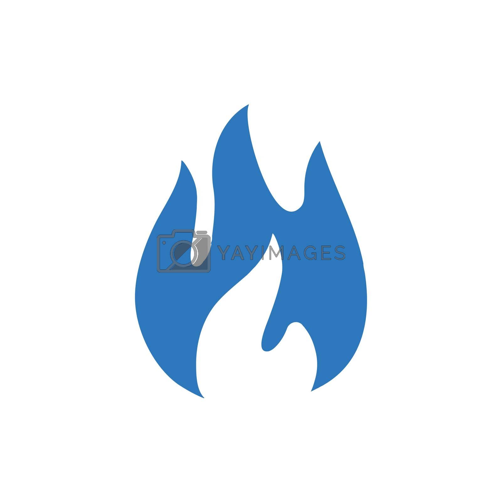 Royalty free image of Fire, Heat icon. Meticulously designed vector EPS file. by delwar018