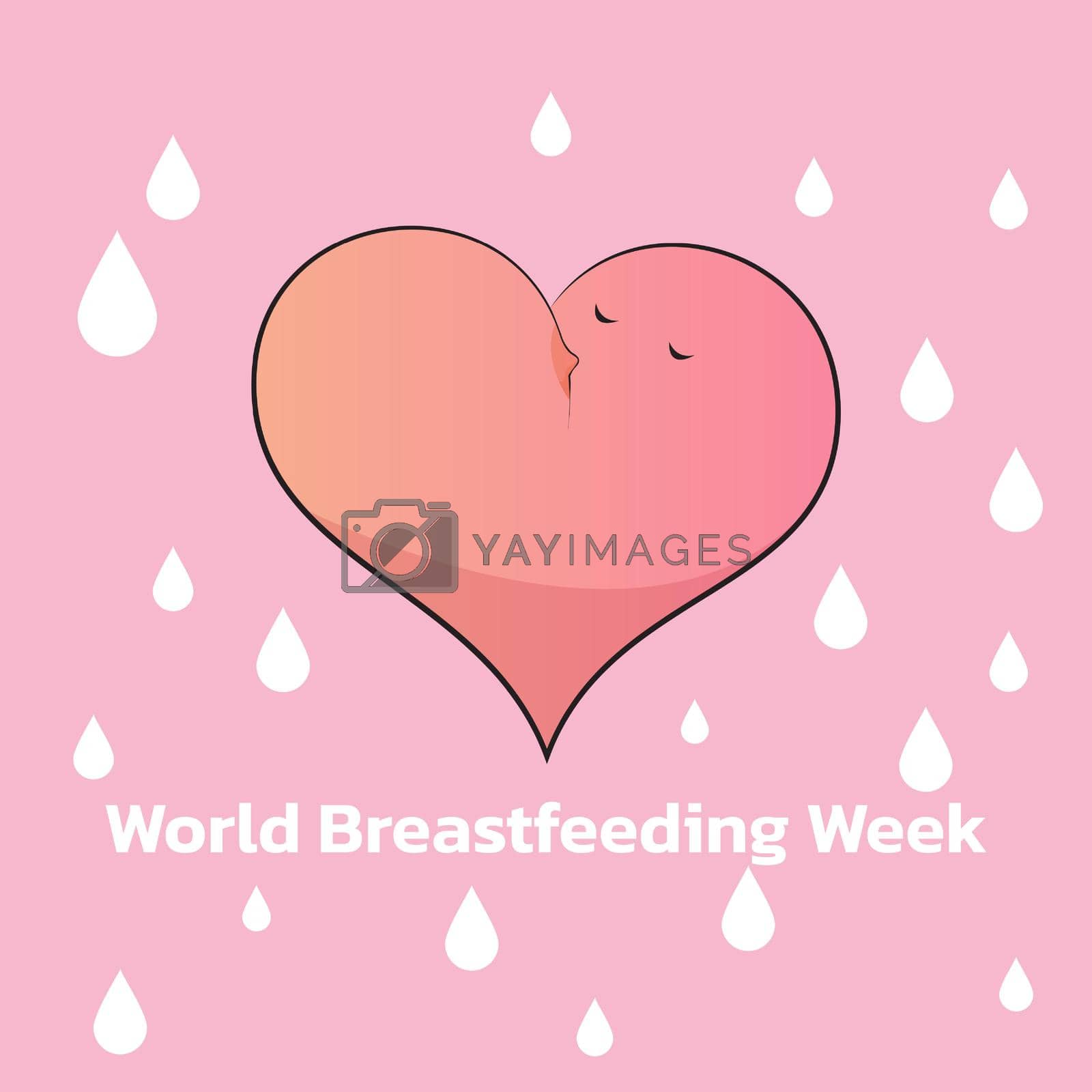 Royalty free image of World Breastfeeding Week by chuttee