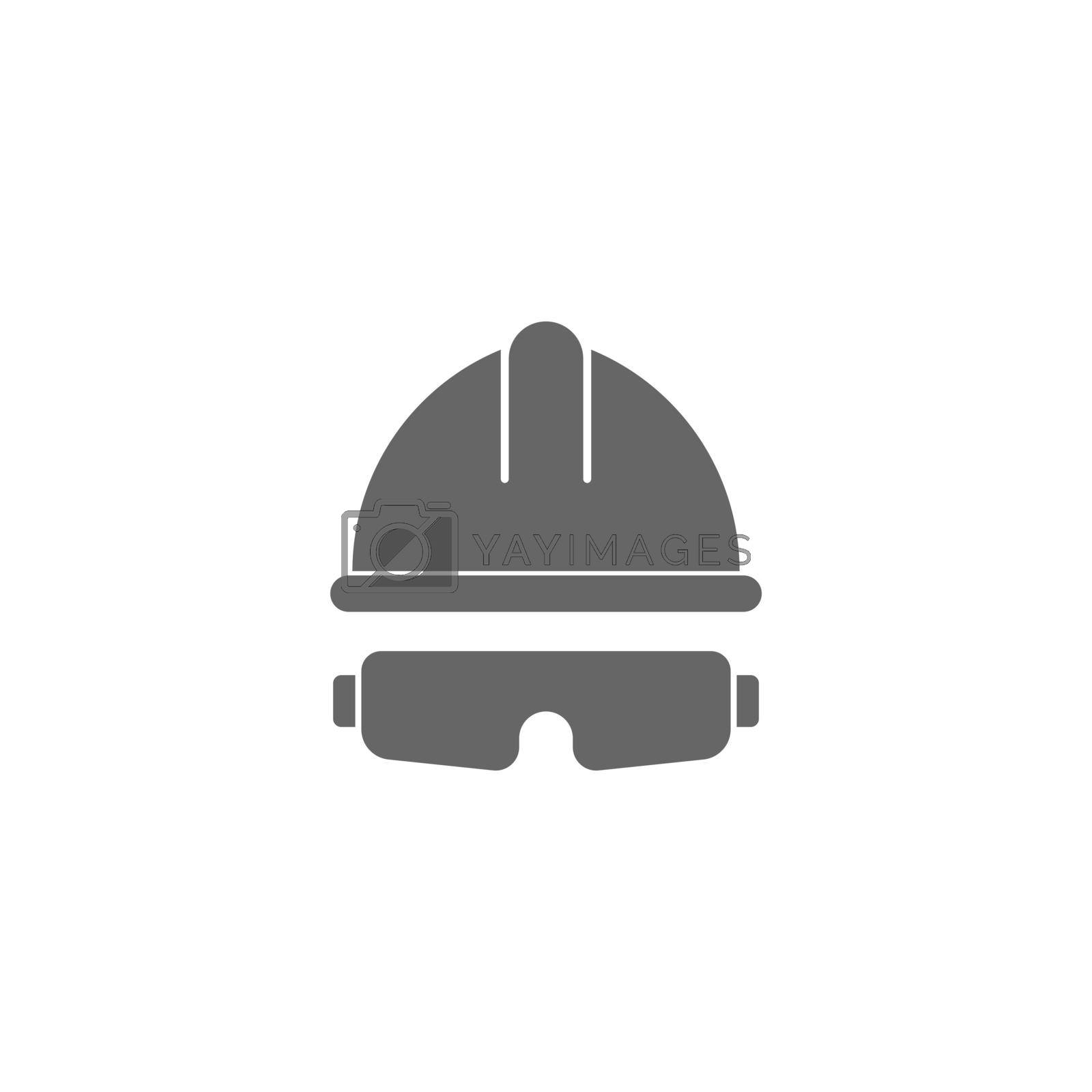 Royalty free image of Safety glasses construction icon design illustration by bellaxbudhong3