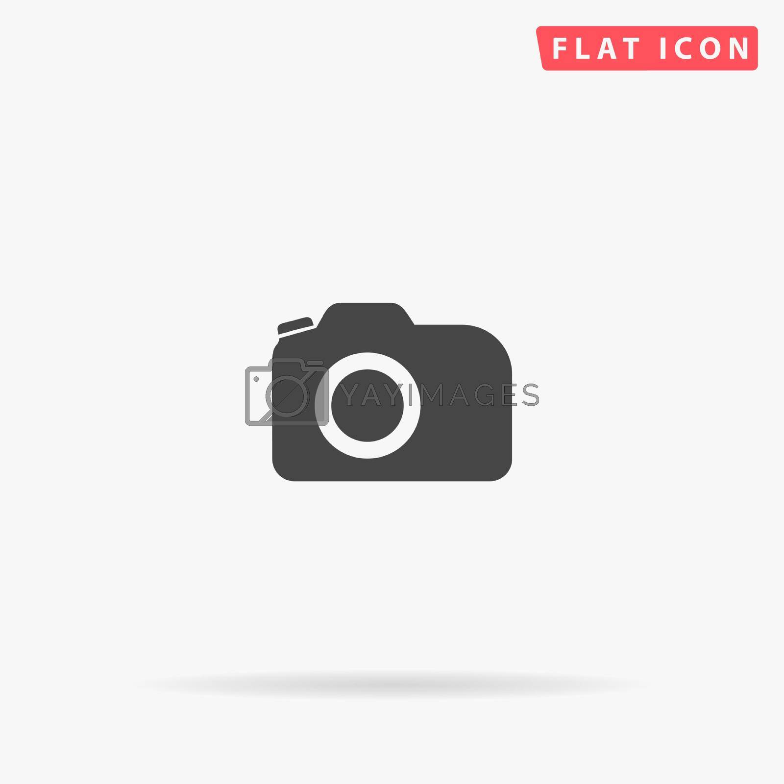 Royalty free image of Photo Camera flat vector icon by sfinks