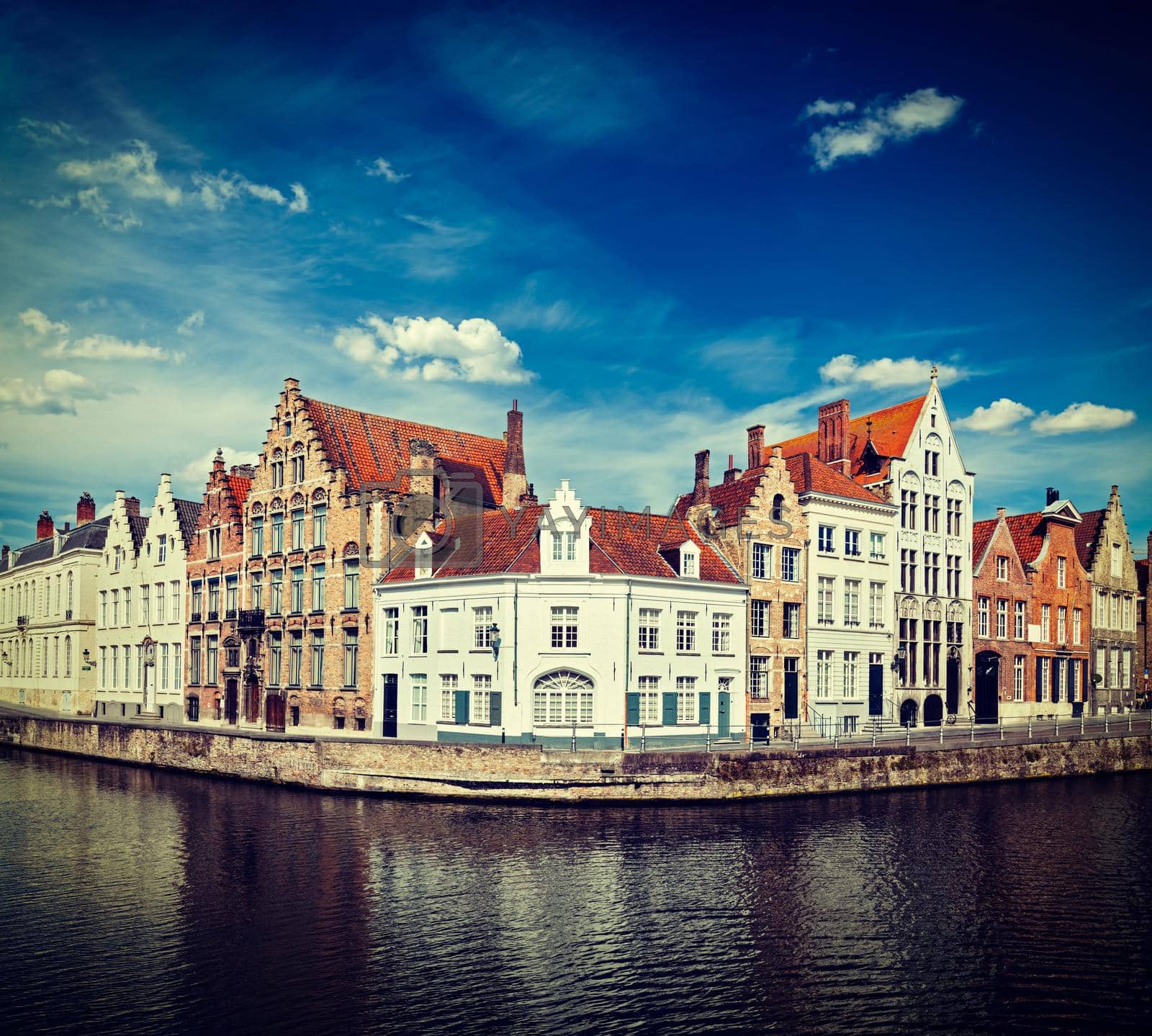Royalty free image of Bruges canals by dimol