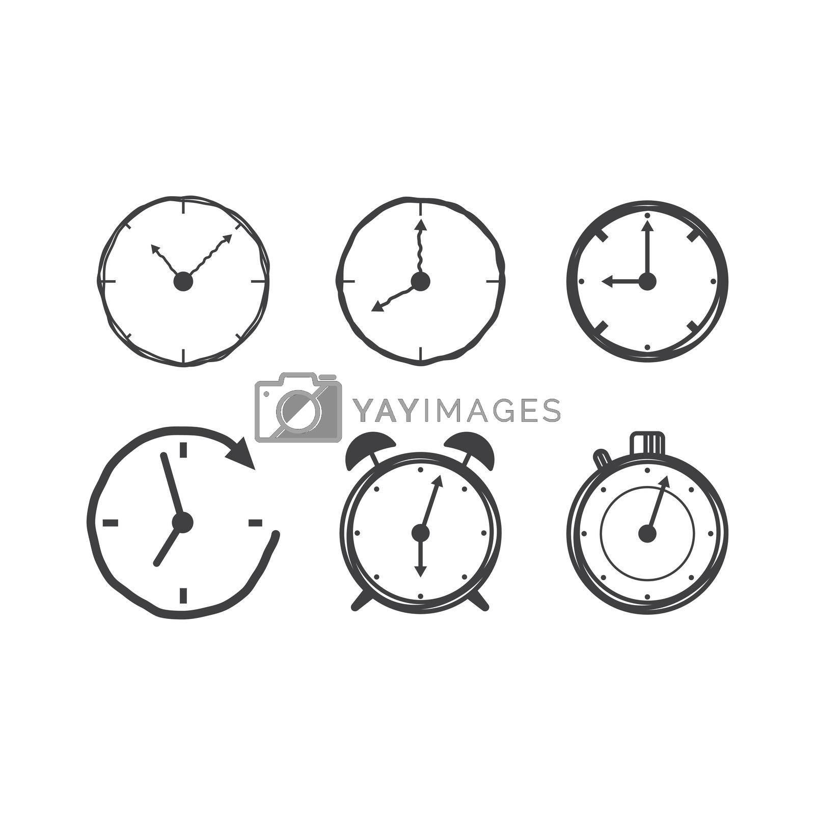 Royalty free image of O Clock icon by awk