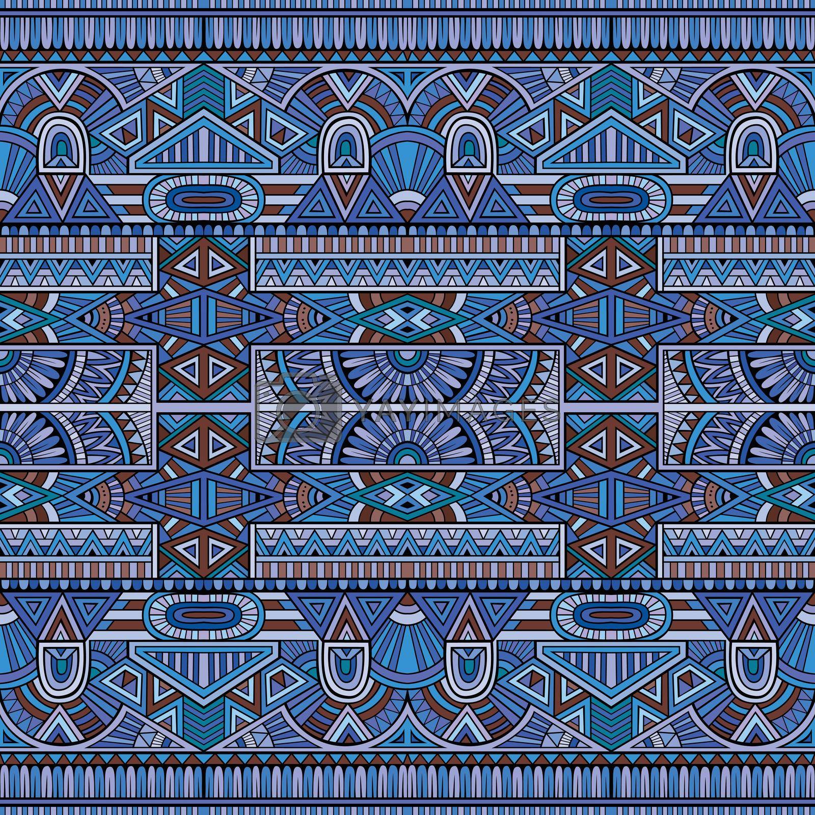 Royalty free image of tribal ethnic seamless pattern by balabolka