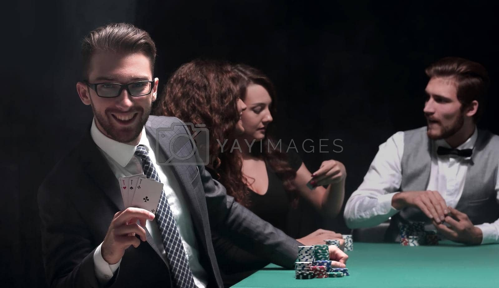 Royalty free image of background image. game of poker. by asdf