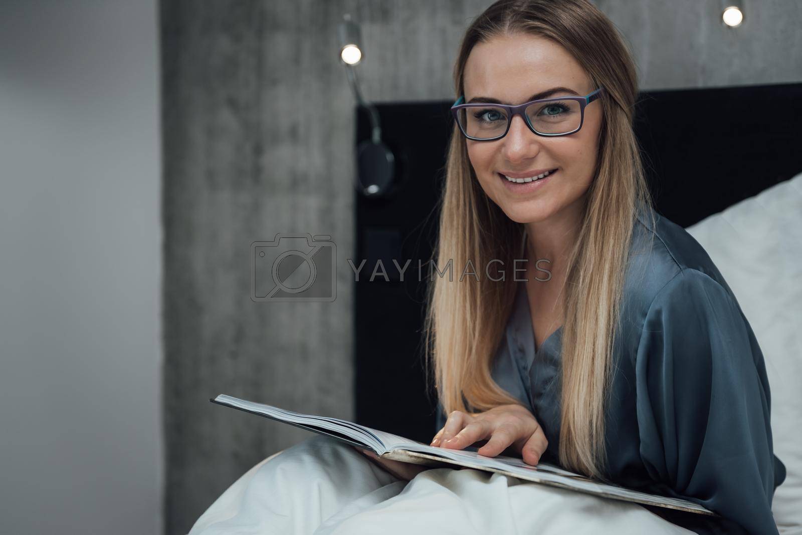 Royalty free image of Student Girl Studies by Anna_Omelchenko