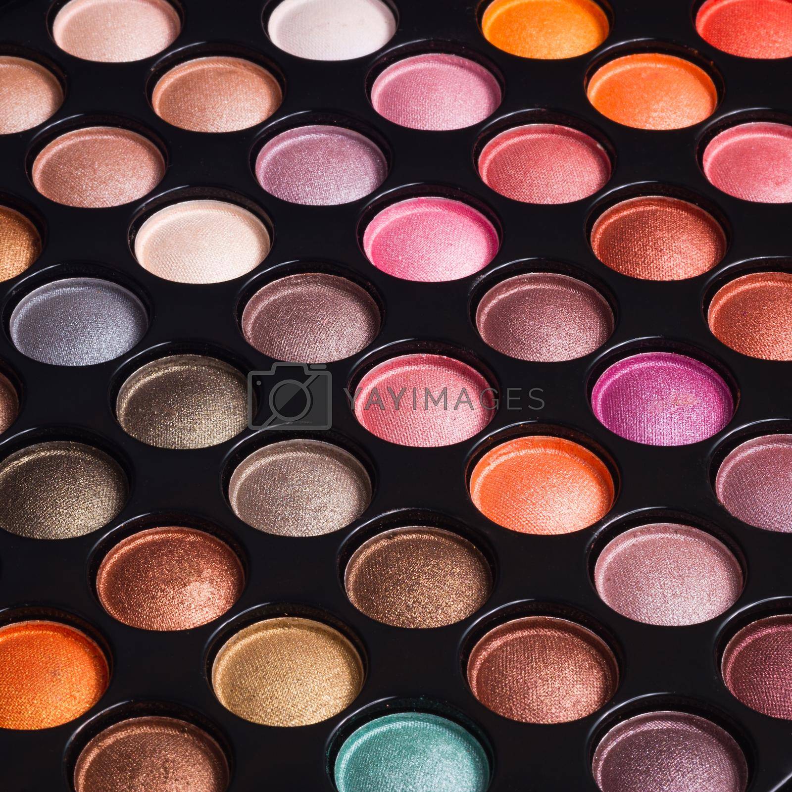Royalty free image of Closeup of make-up palette by dmitryz