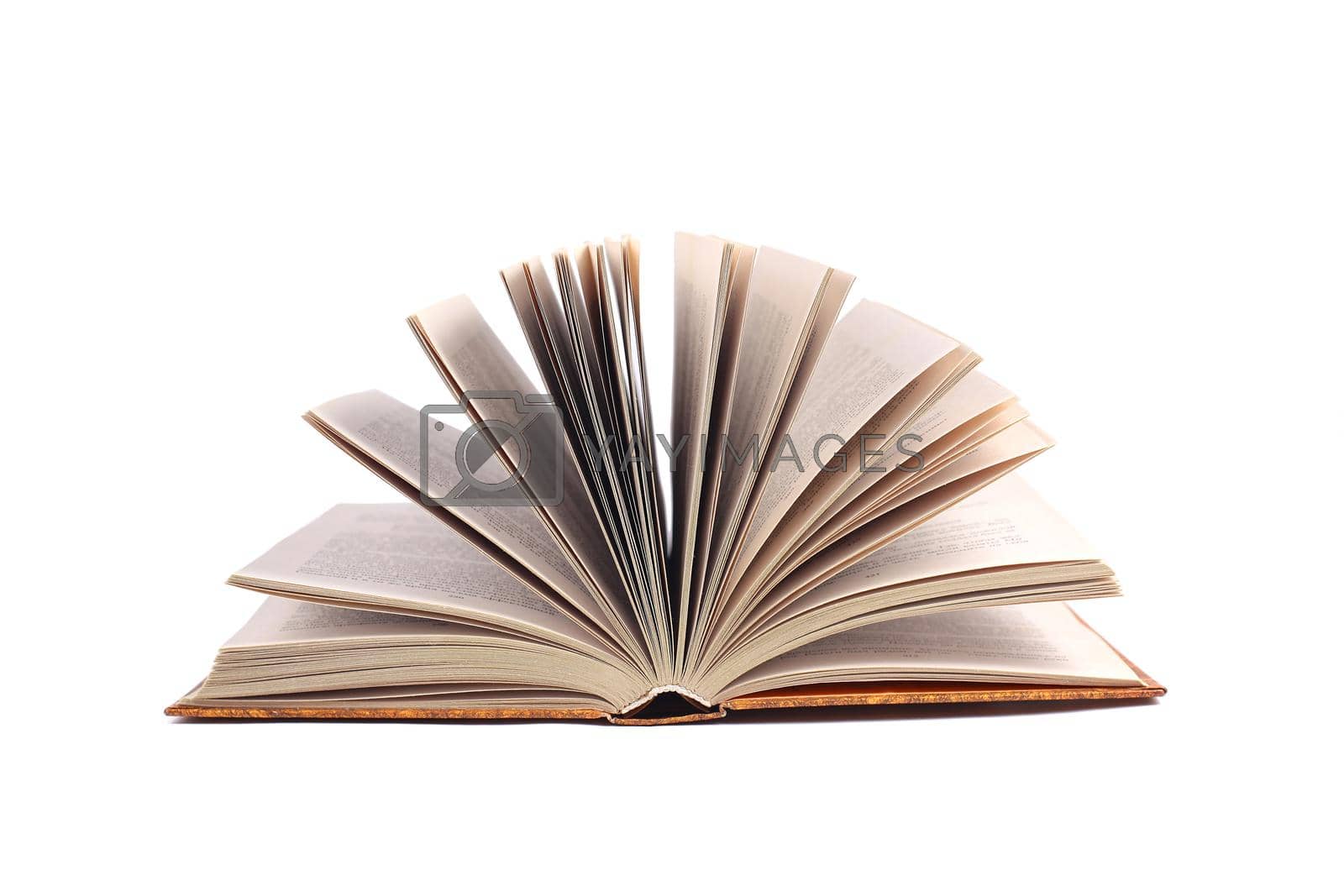 Royalty free image of Detailed book. Isolated on a white background. by SmartPhotoLab