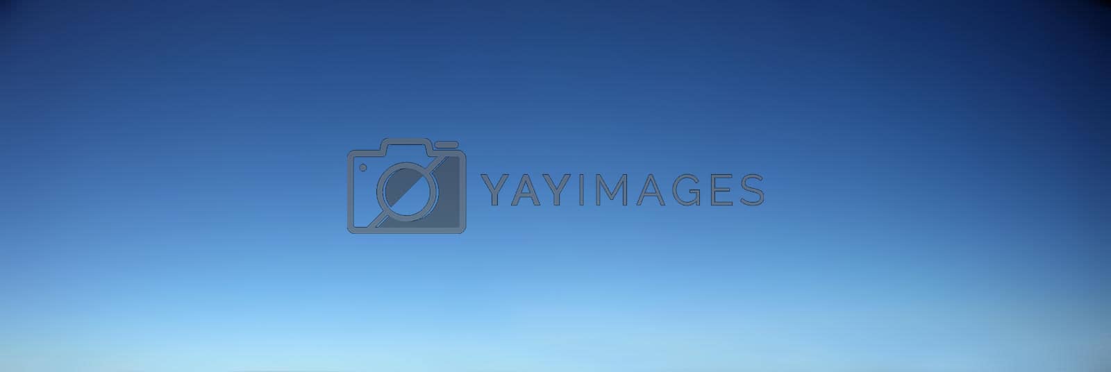 Royalty free image of Panoramic sky without clouds on a sunny day. by Taut