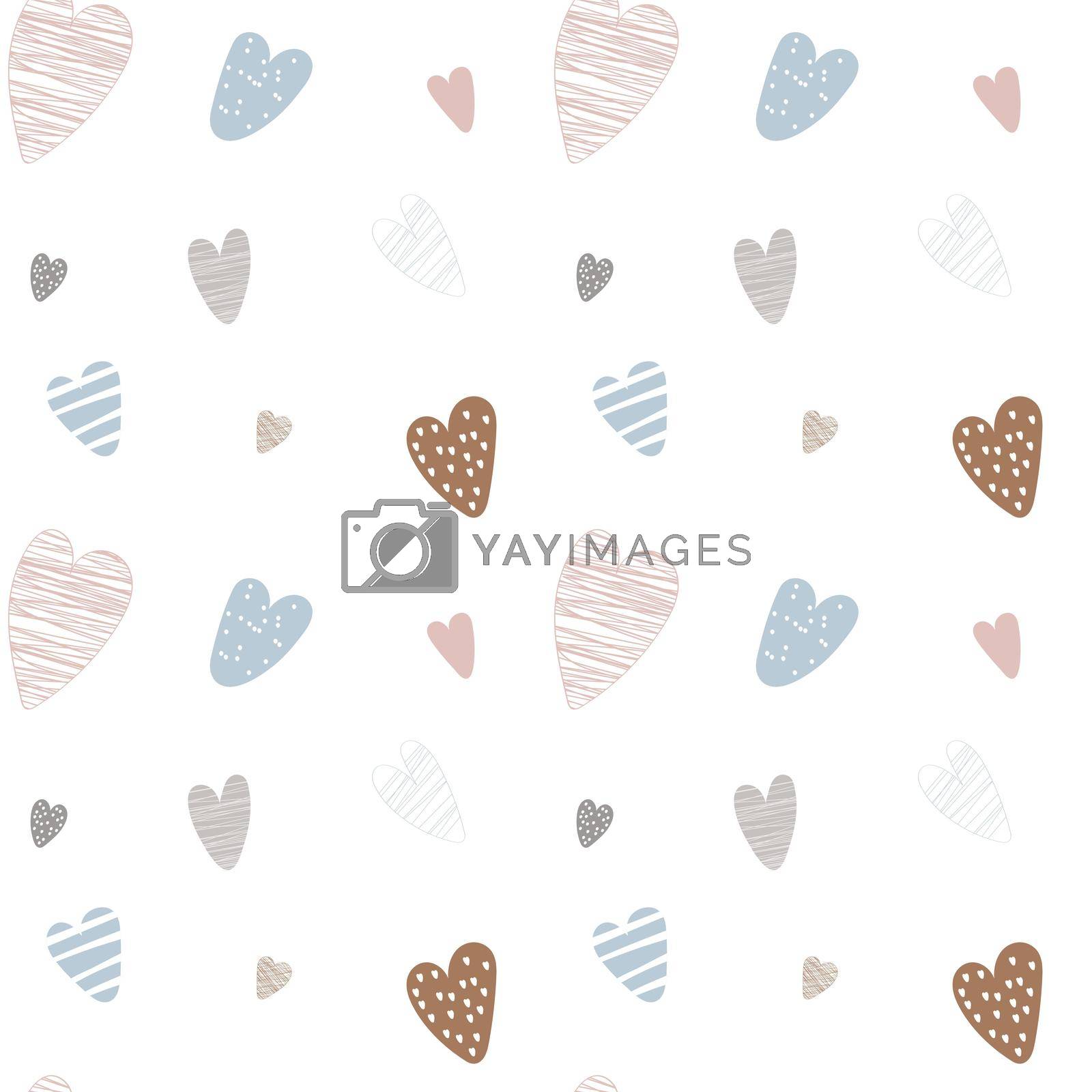 Royalty free image of Love heart pattern by tan4ikk1