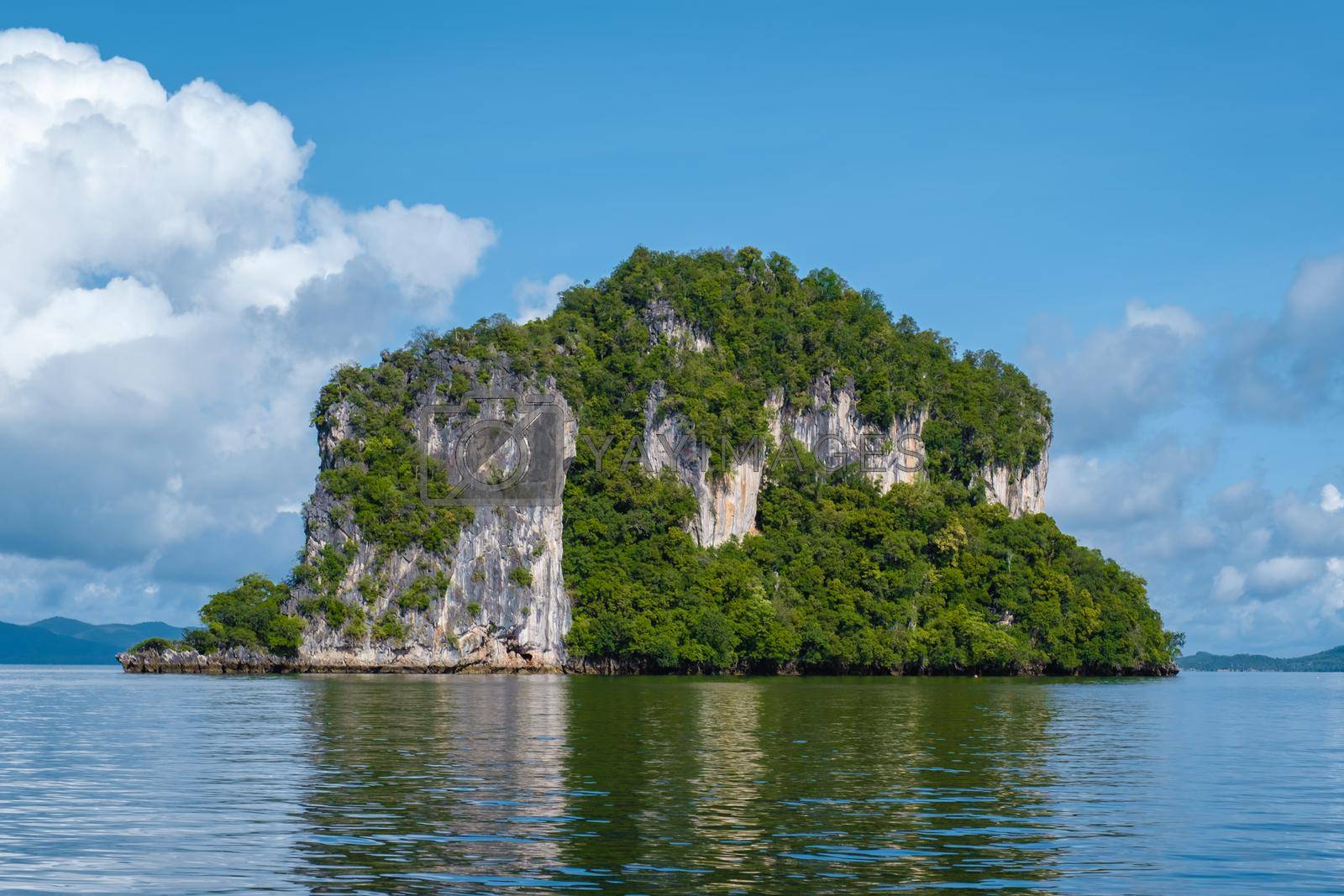 Royalty free image of Koh Hong Lagoon Krabi Thailand by fokkebok