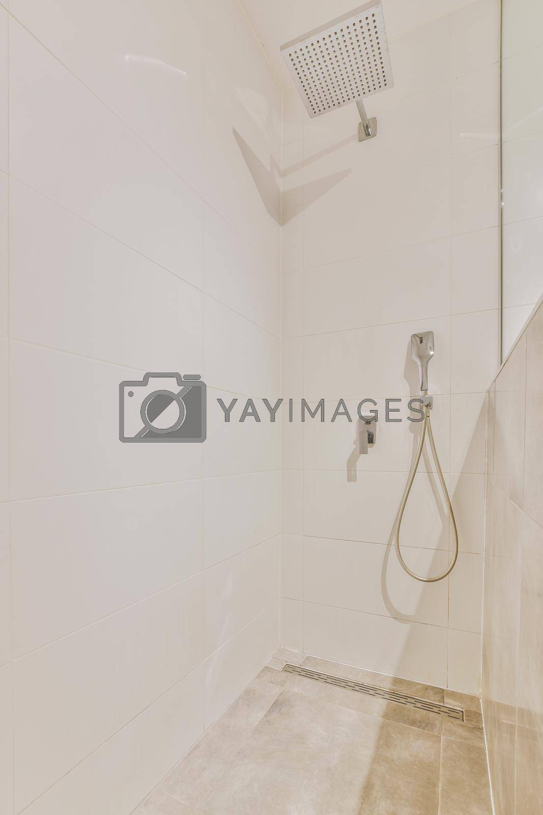 Royalty free image of Small restroom in modern apartment by casamedia