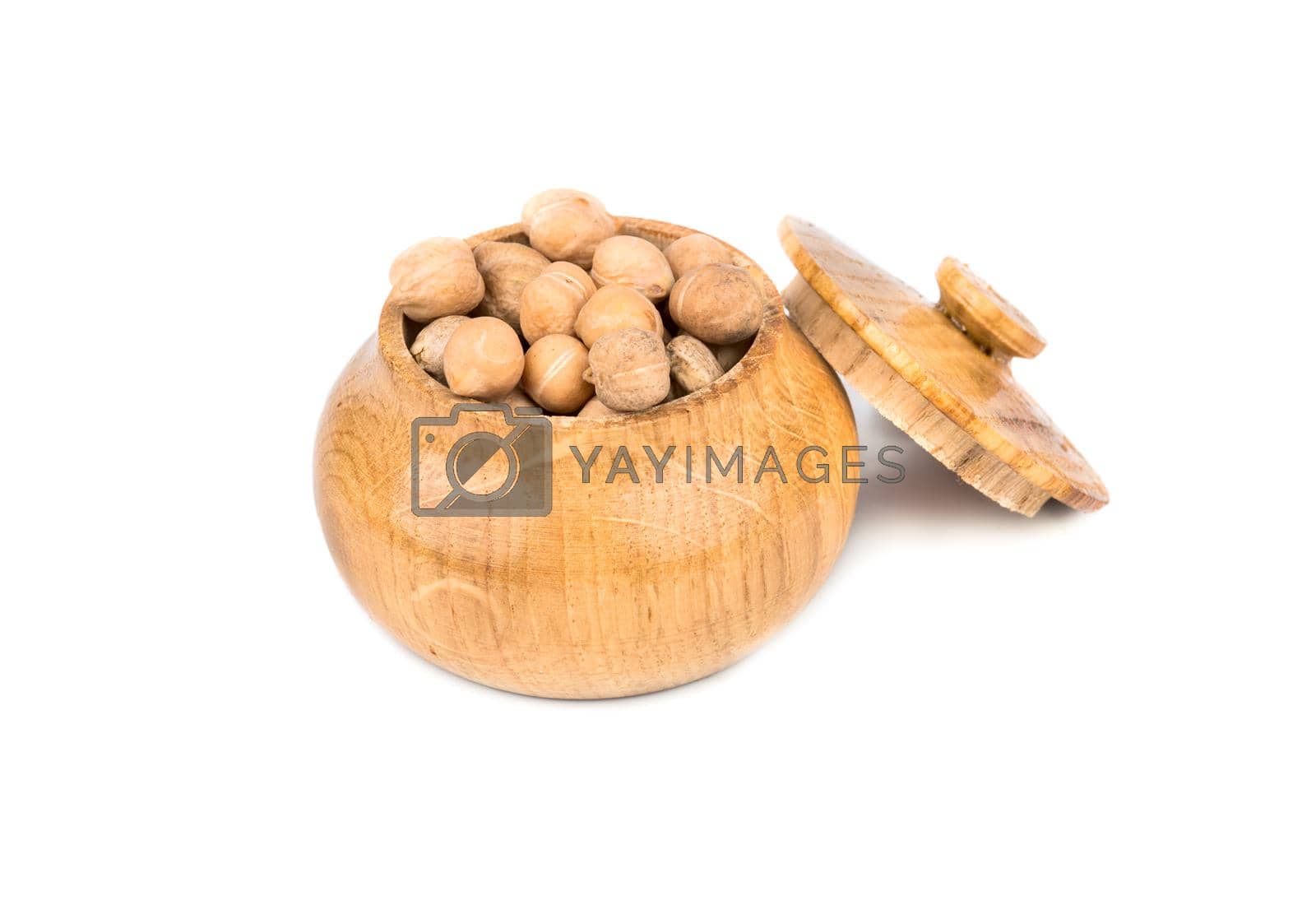 Royalty free image of Dry chickpeas by andregric