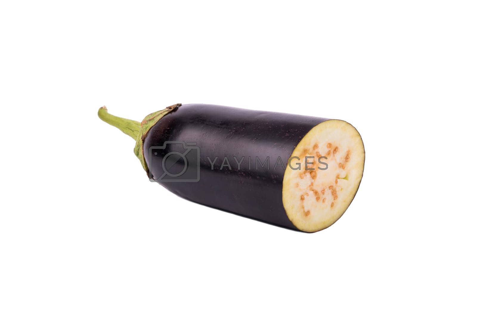 Royalty free image of Half of eggplant by andregric