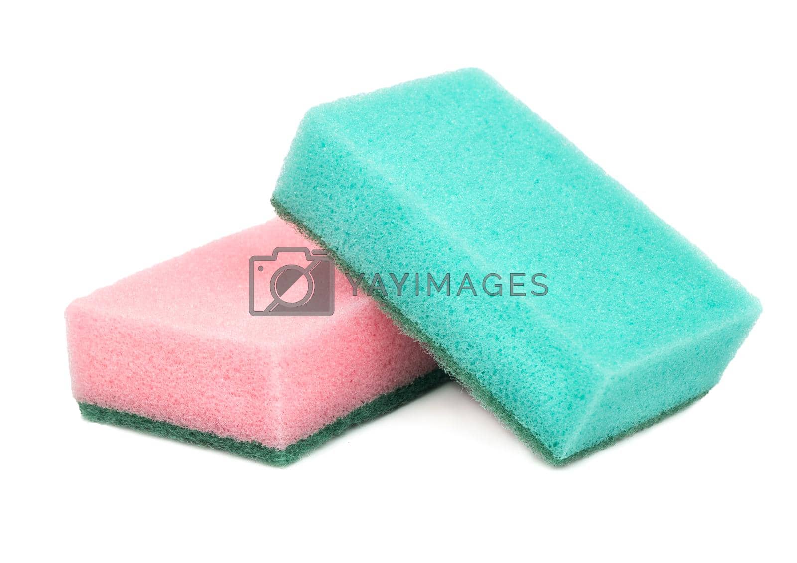 Royalty free image of Dish washing sponge by andregric