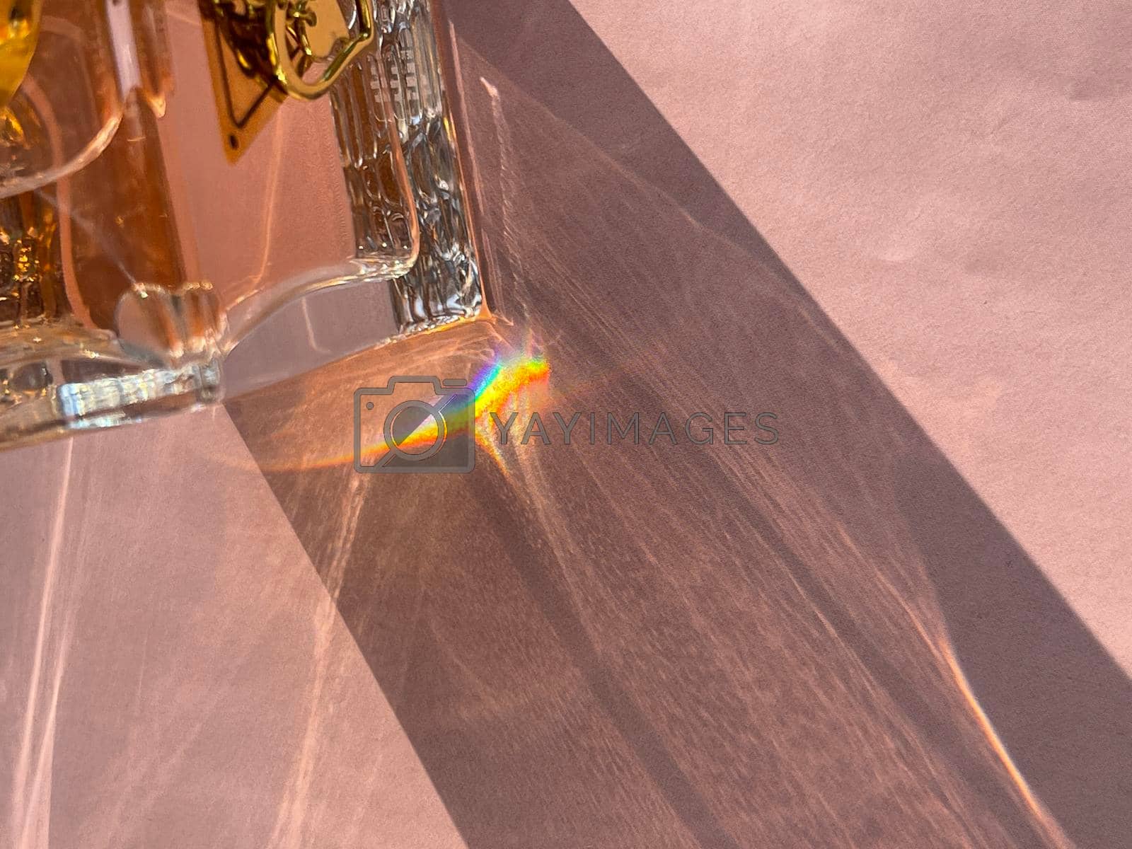 Royalty free image of Sunlight refracting through glass by MAD_Production