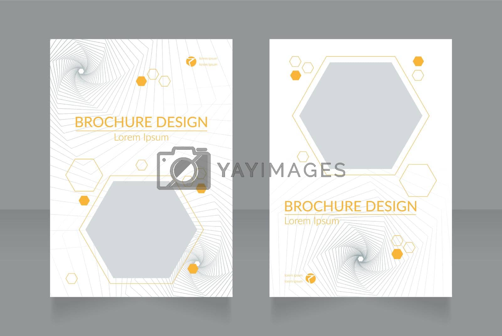 Royalty free image of Physics and natural science blank brochure design by tat