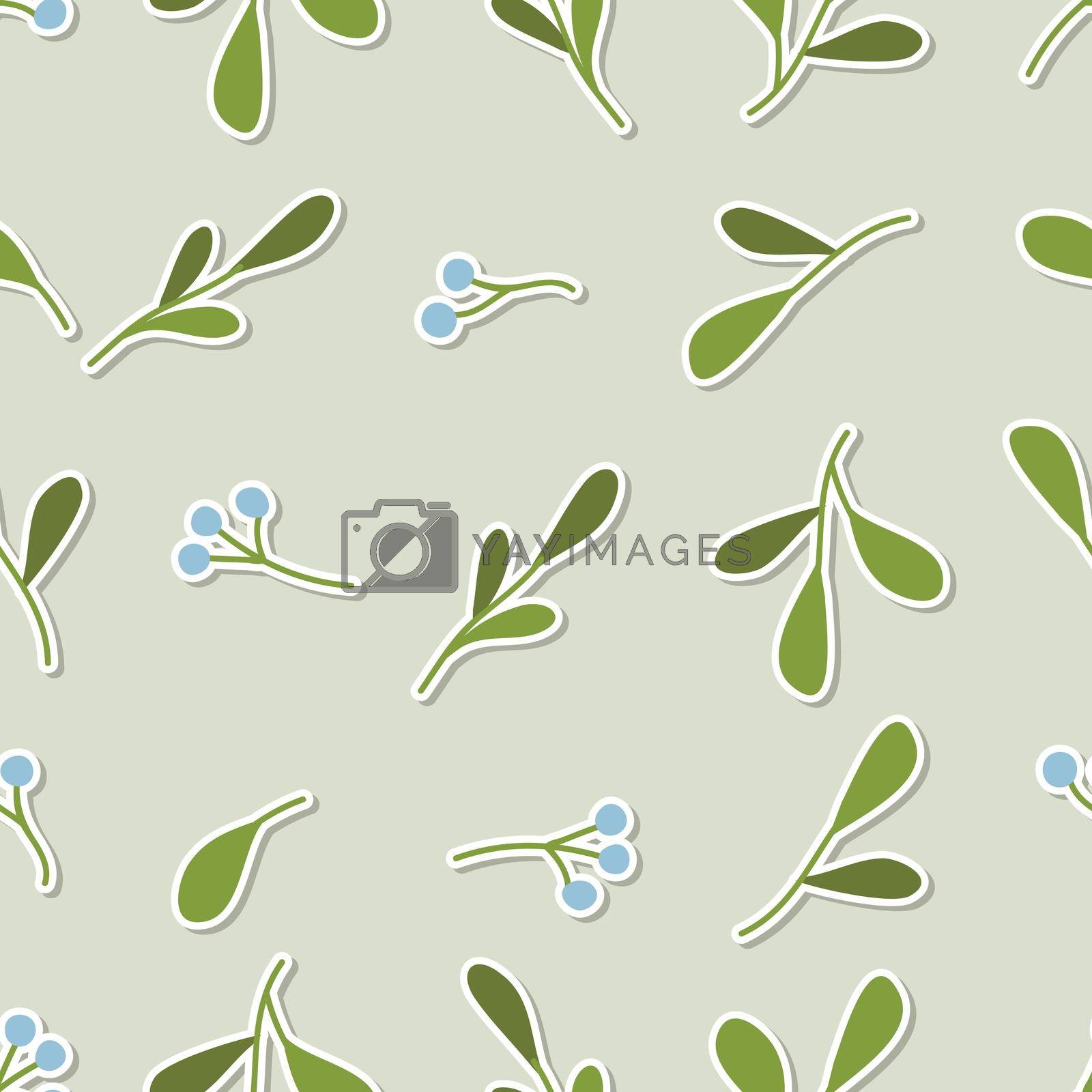 Royalty free image of Seamless floral element cartoon pattern by valueinvestor