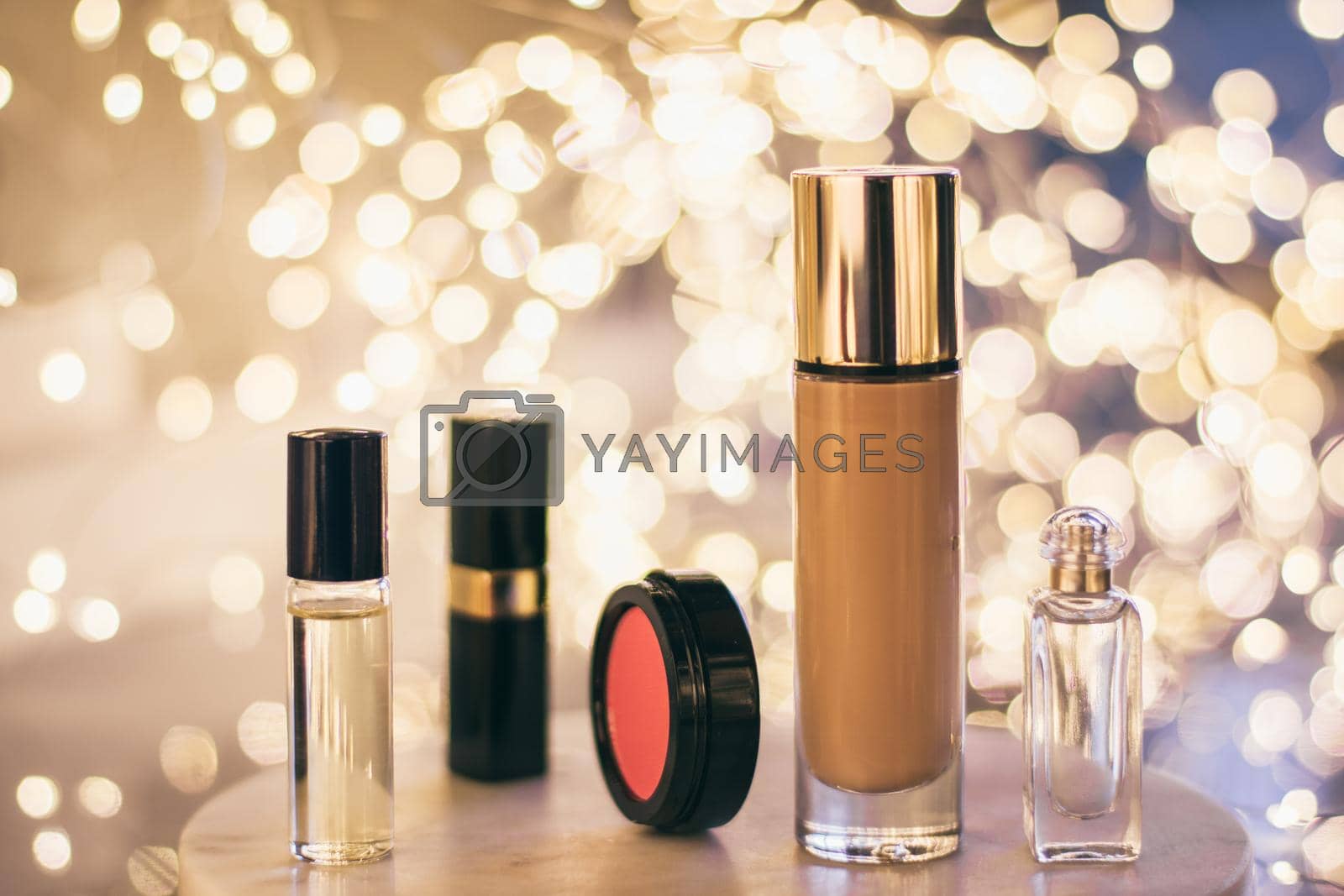 Royalty free image of luxury make-up products, cosmetic set - beauty makeup styled concept by Anneleven