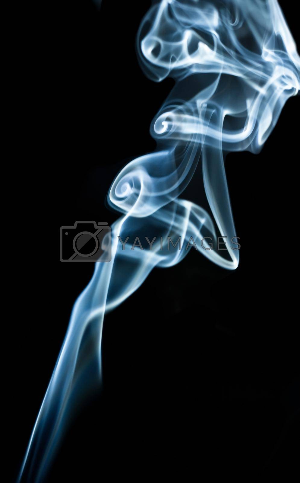 Royalty free image of smoke fume - abstract background and texture concept by Anneleven