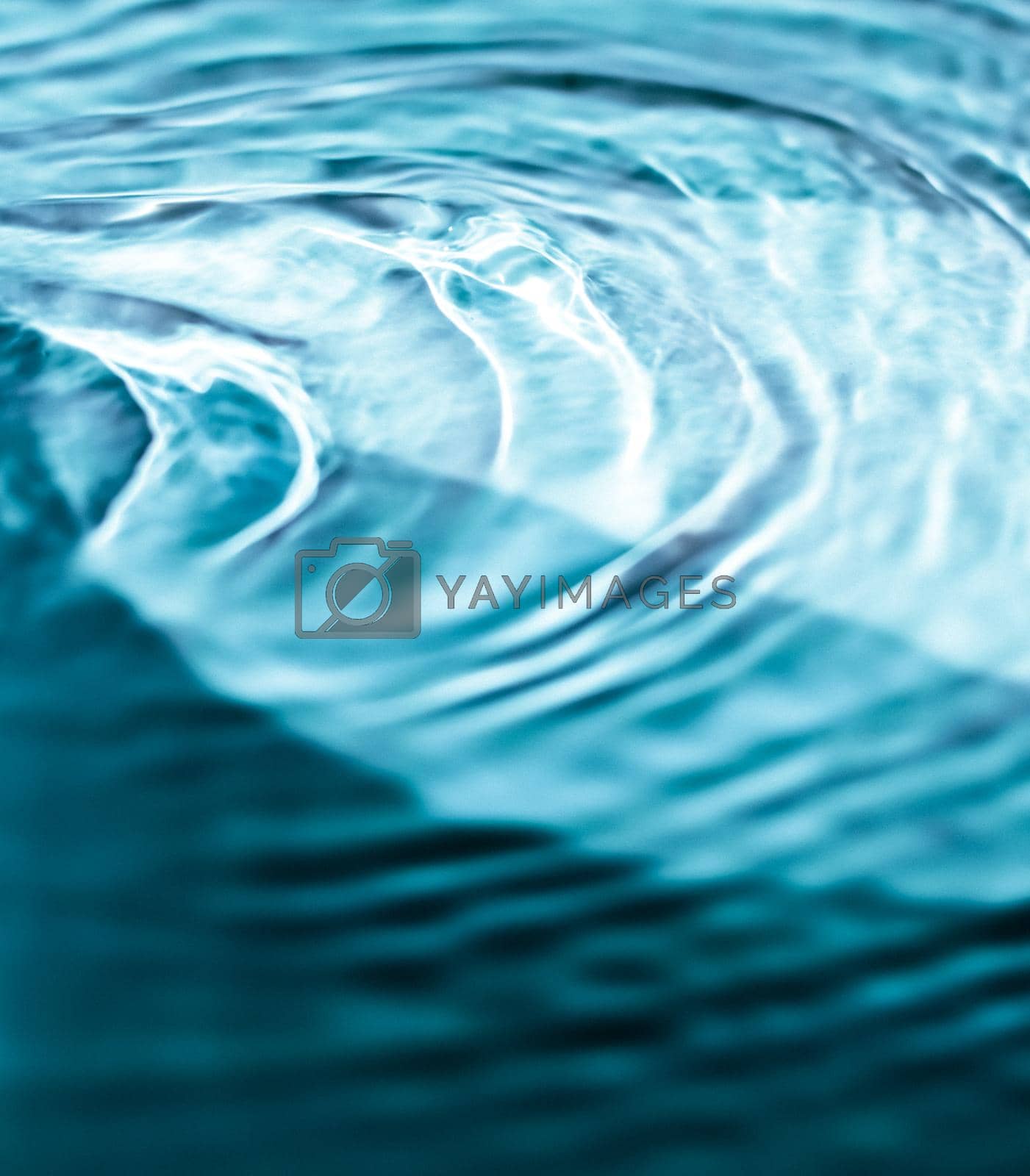 Royalty free image of blue ripples, water abstract background - textures and natural elements concept by Anneleven