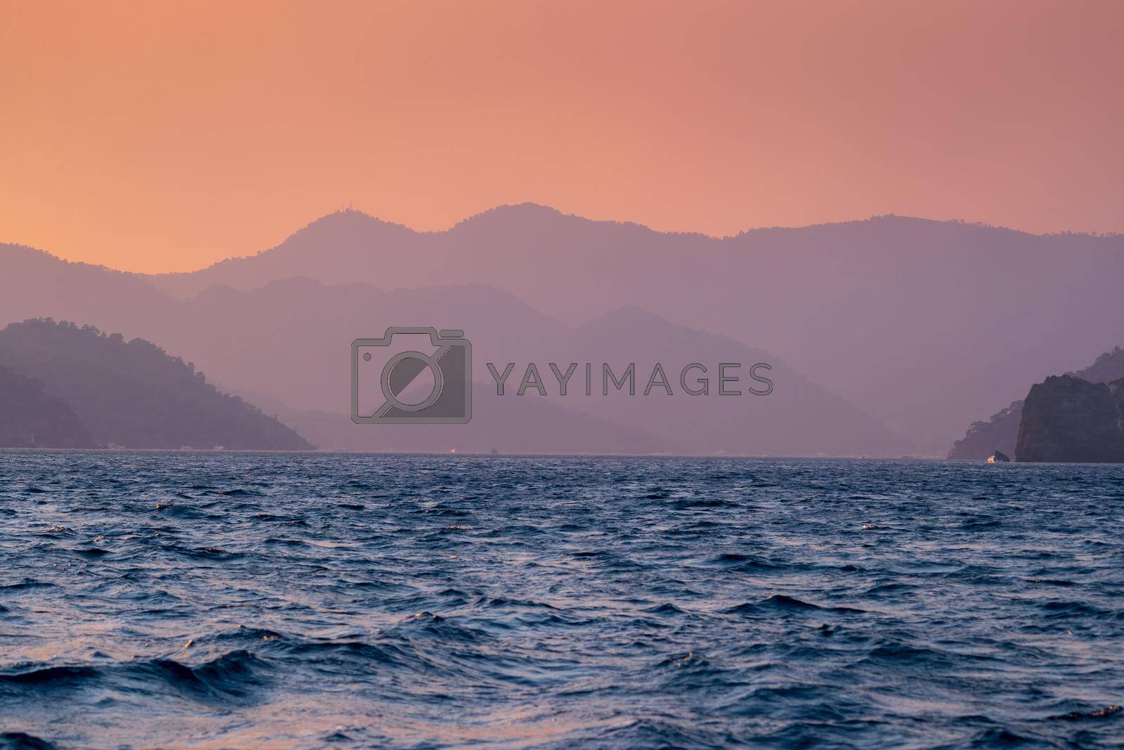 Royalty free image of Beautiful Sea Scape by Anna_Omelchenko