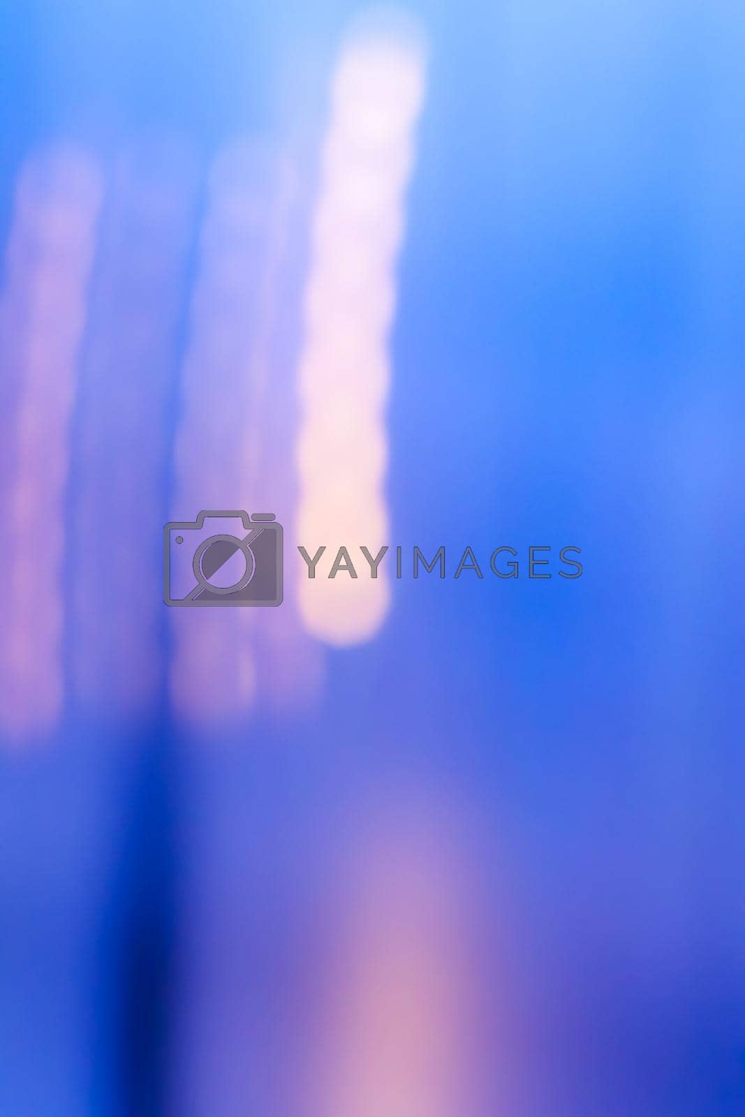 Royalty free image of Evening city lights in motion by Anneleven