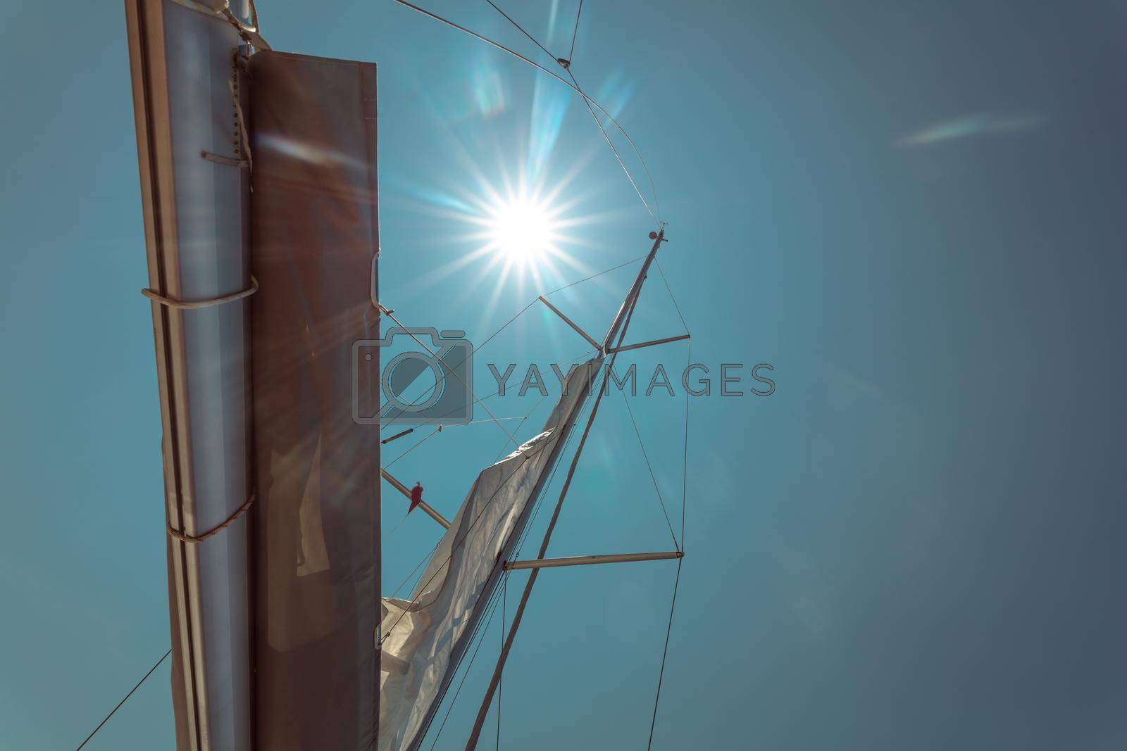 Royalty free image of Sailing in Bright Sunny Day by Anna_Omelchenko