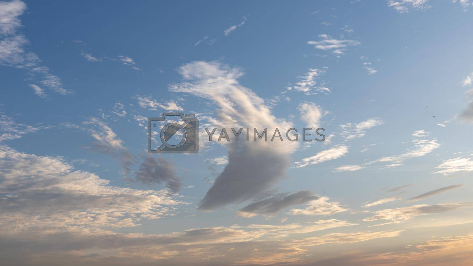 Royalty free image of Cloudscape or cloudy sky background by Bilalphotos