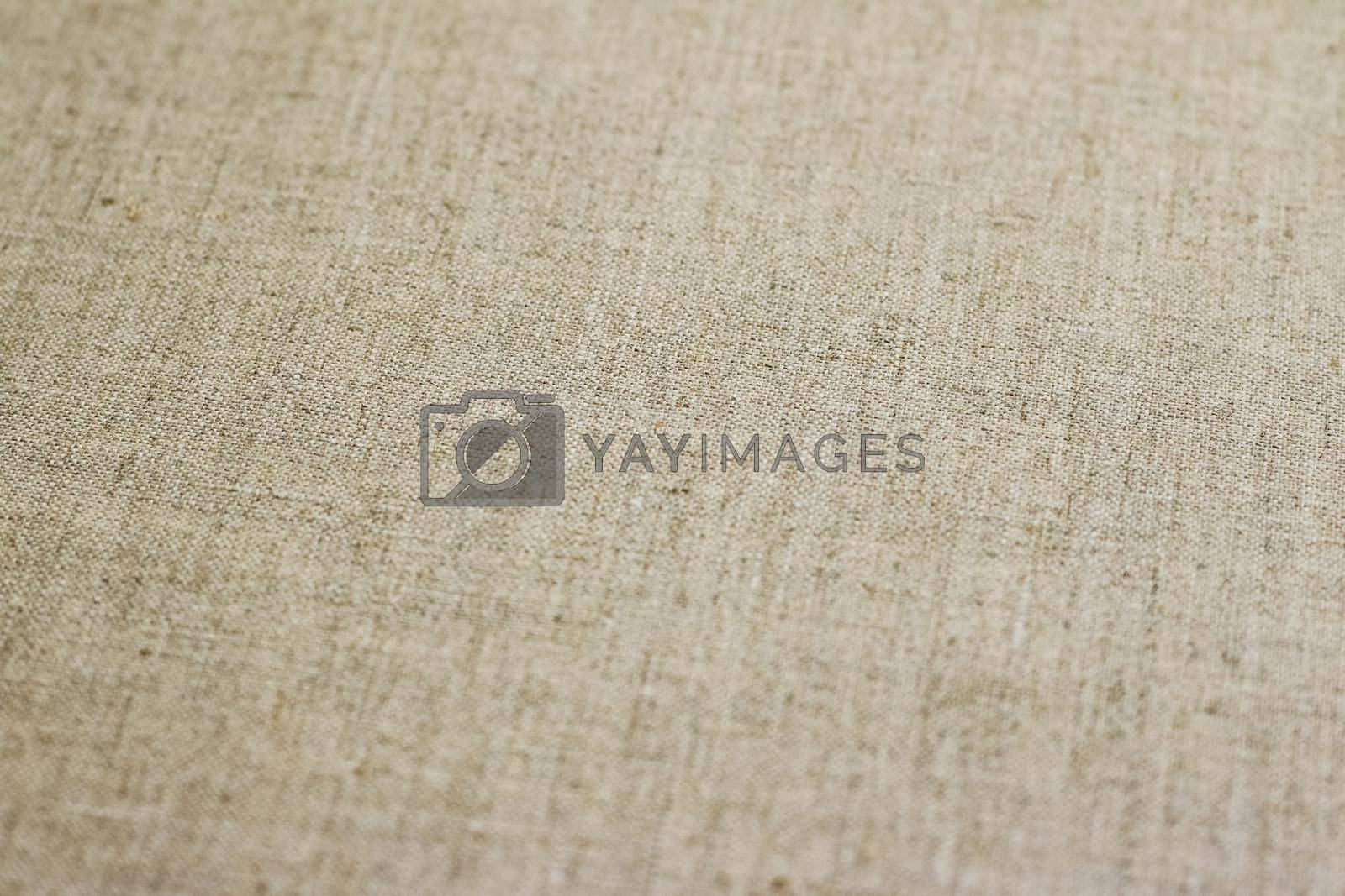 Royalty free image of Linen canvas texture background by Anneleven