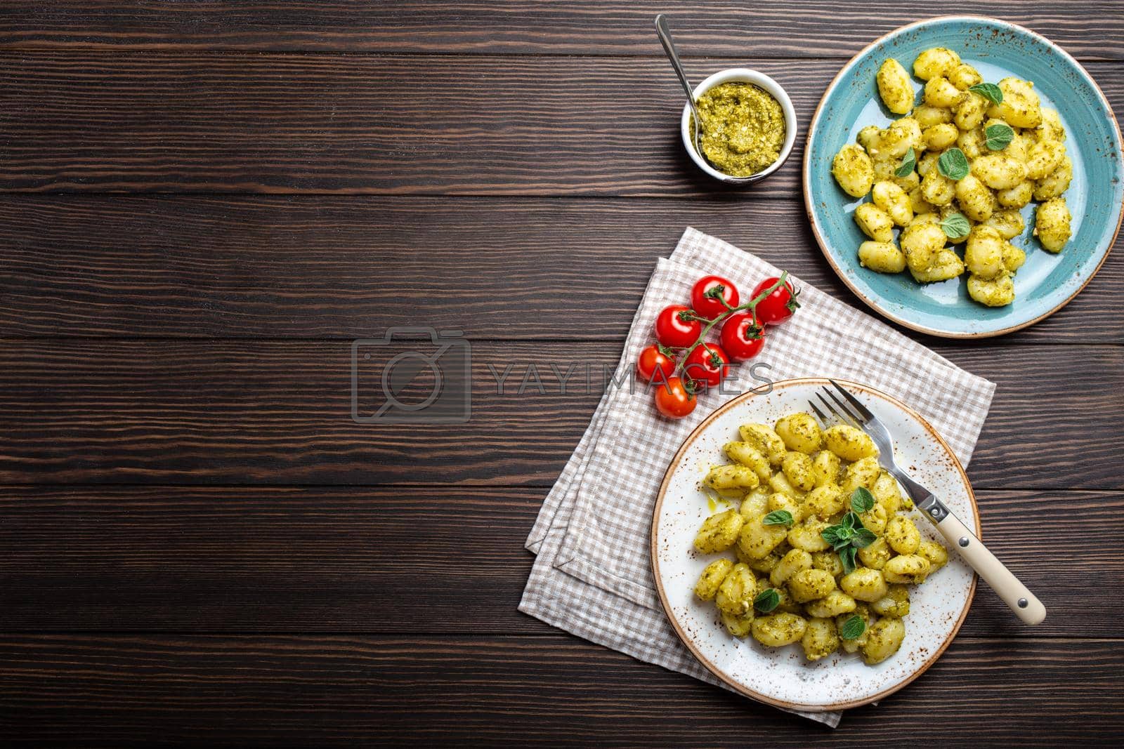 Royalty free image of Italian traditional gnocchi by its_al_dente