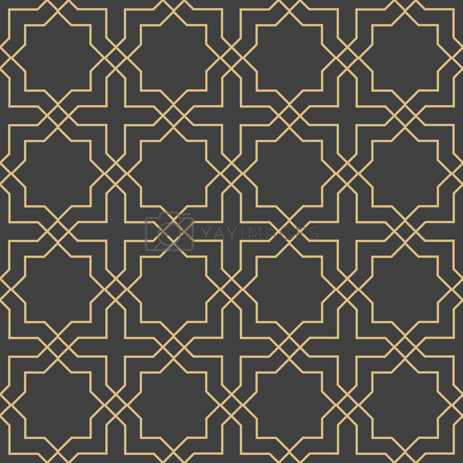 Arabic ornaments. Patterns, backgrounds and wallpapers for your design. Textile ornament. Vector illustration.