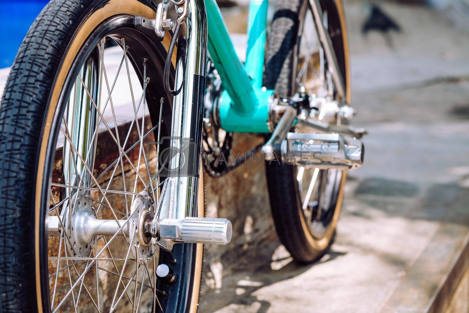 Royalty free image of Bmx bike background by ponsulak