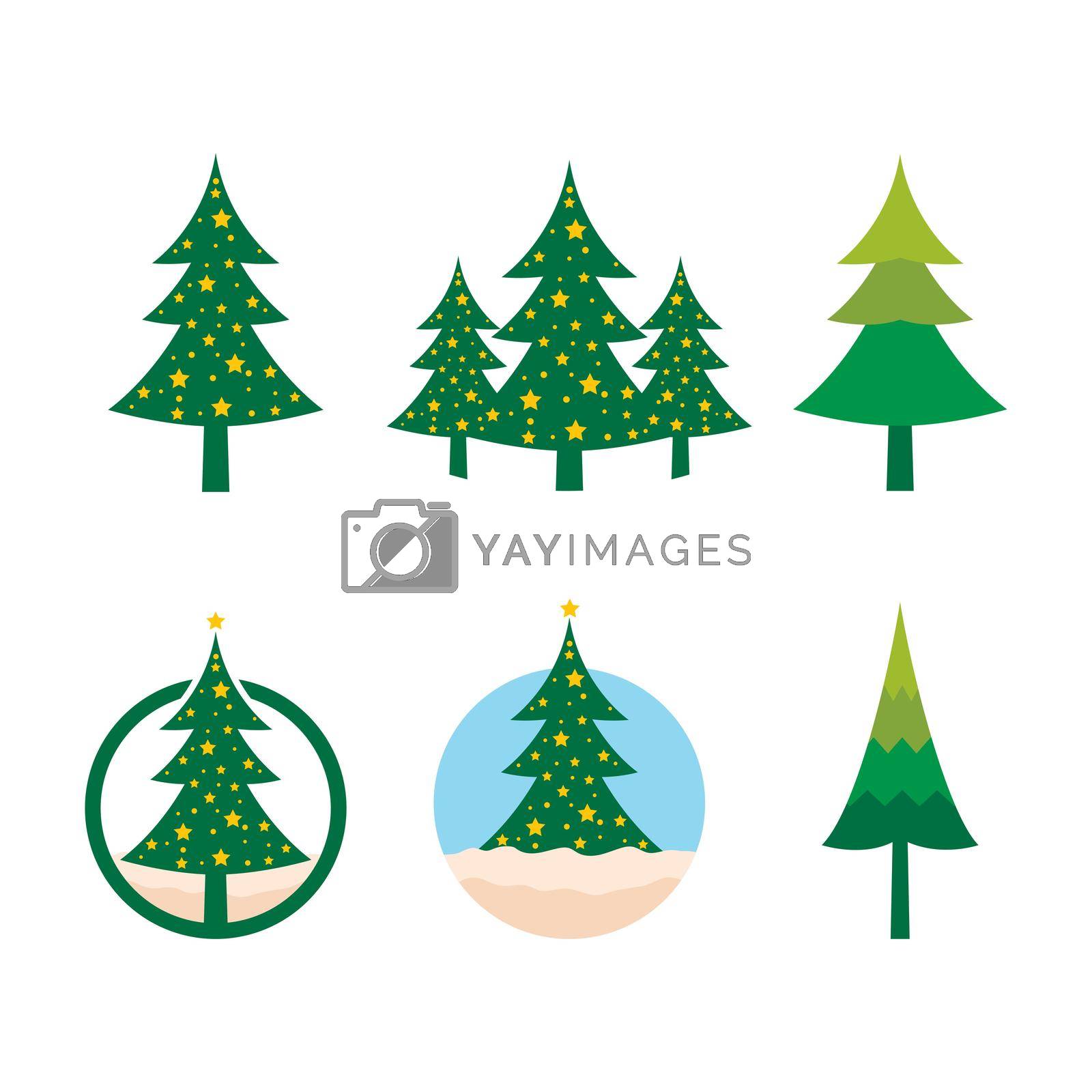Royalty free image of Pine tree illustration by awk