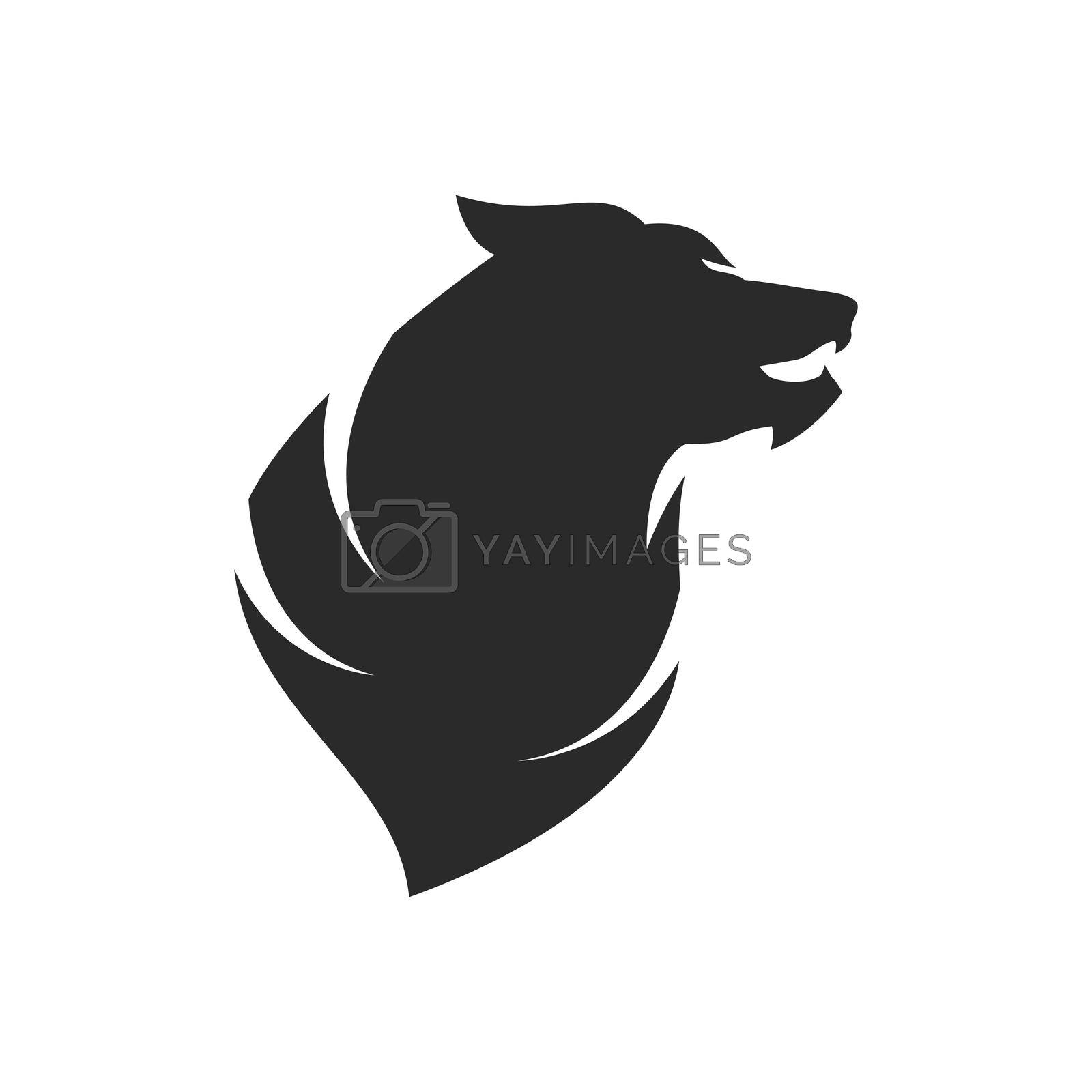 Royalty free image of Lion illustration logo vector by awk