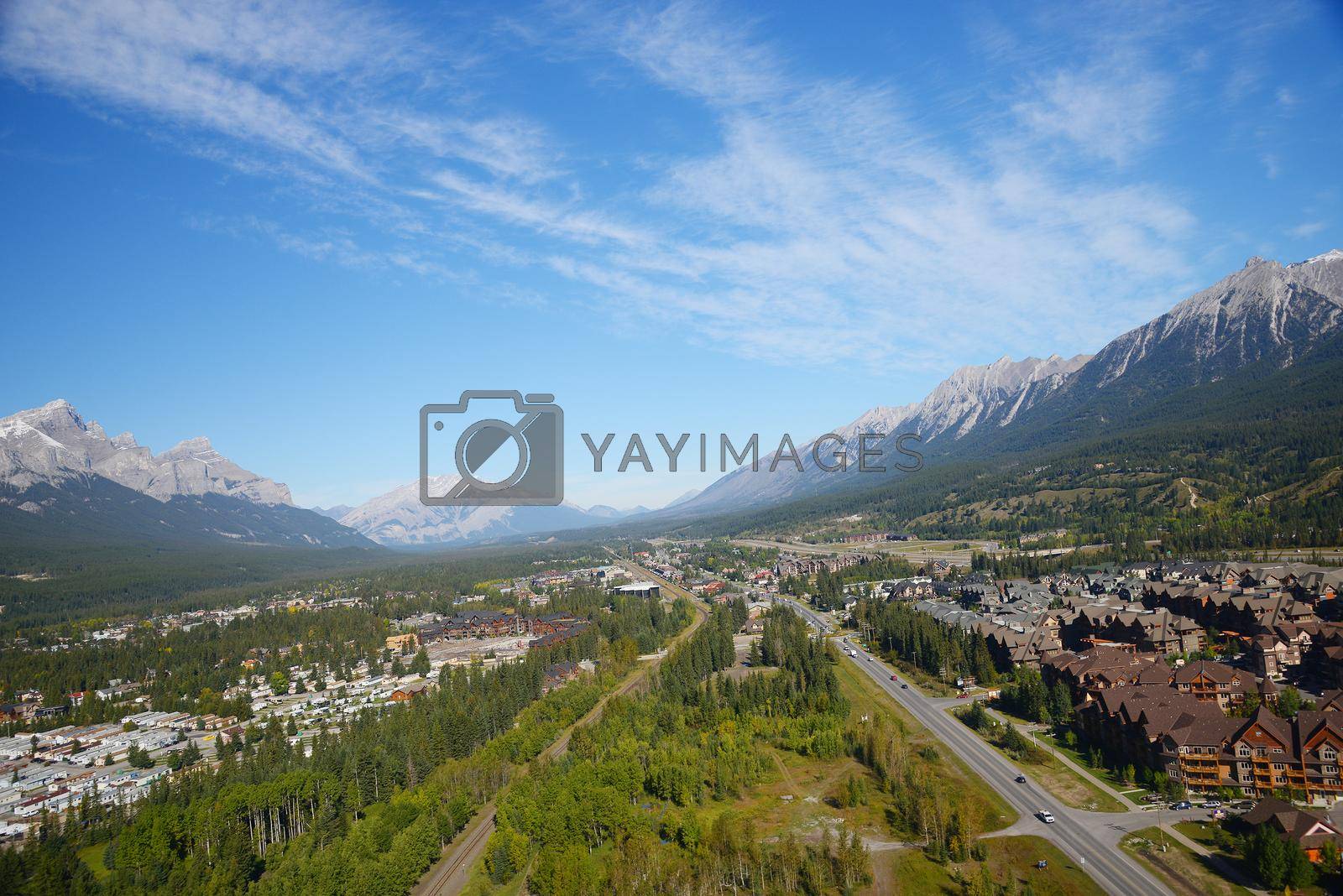 Royalty free image of canadian rockies by porbital