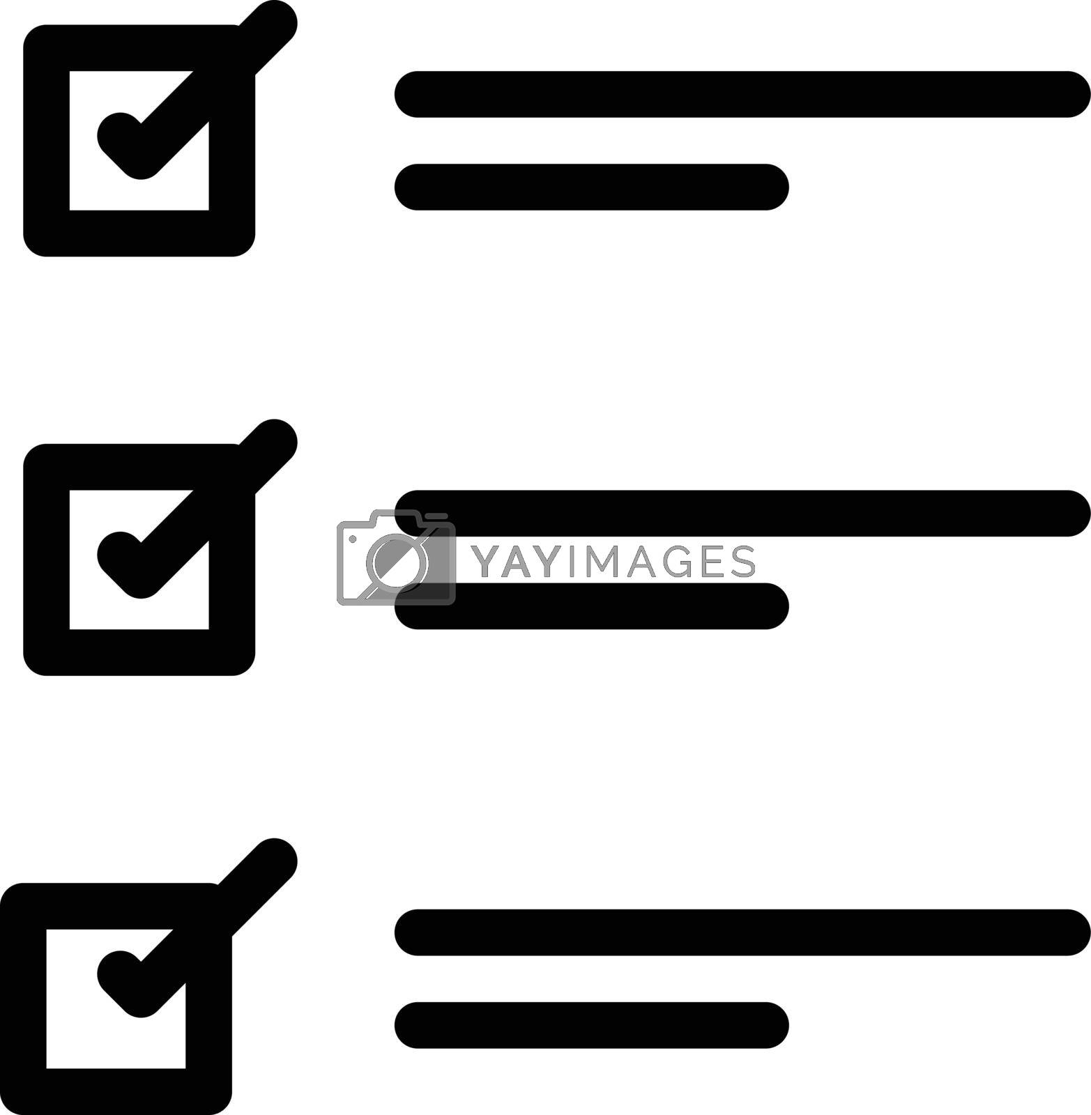 Royalty free image of survey by vectorstall