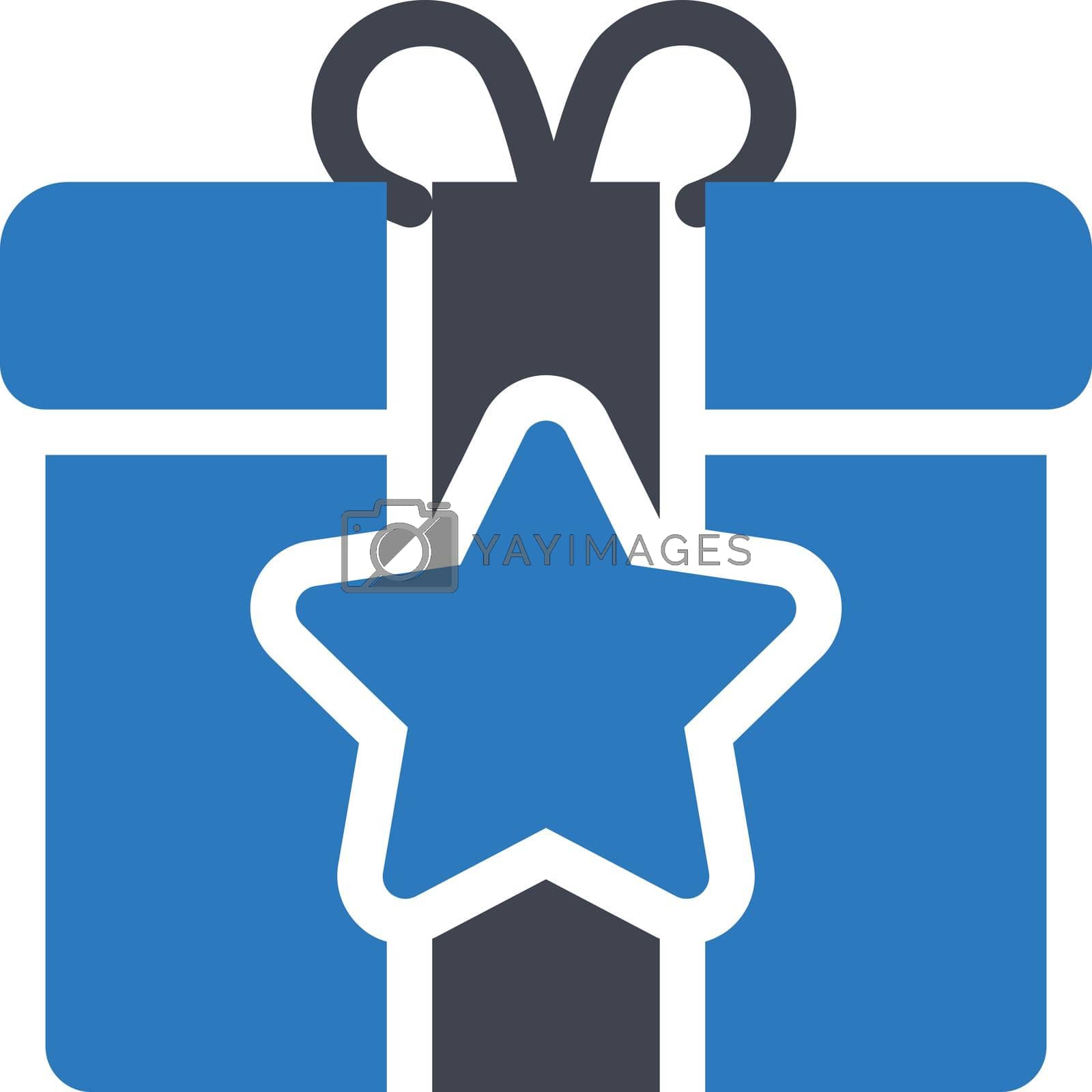 Royalty free image of gift box by vectorstall