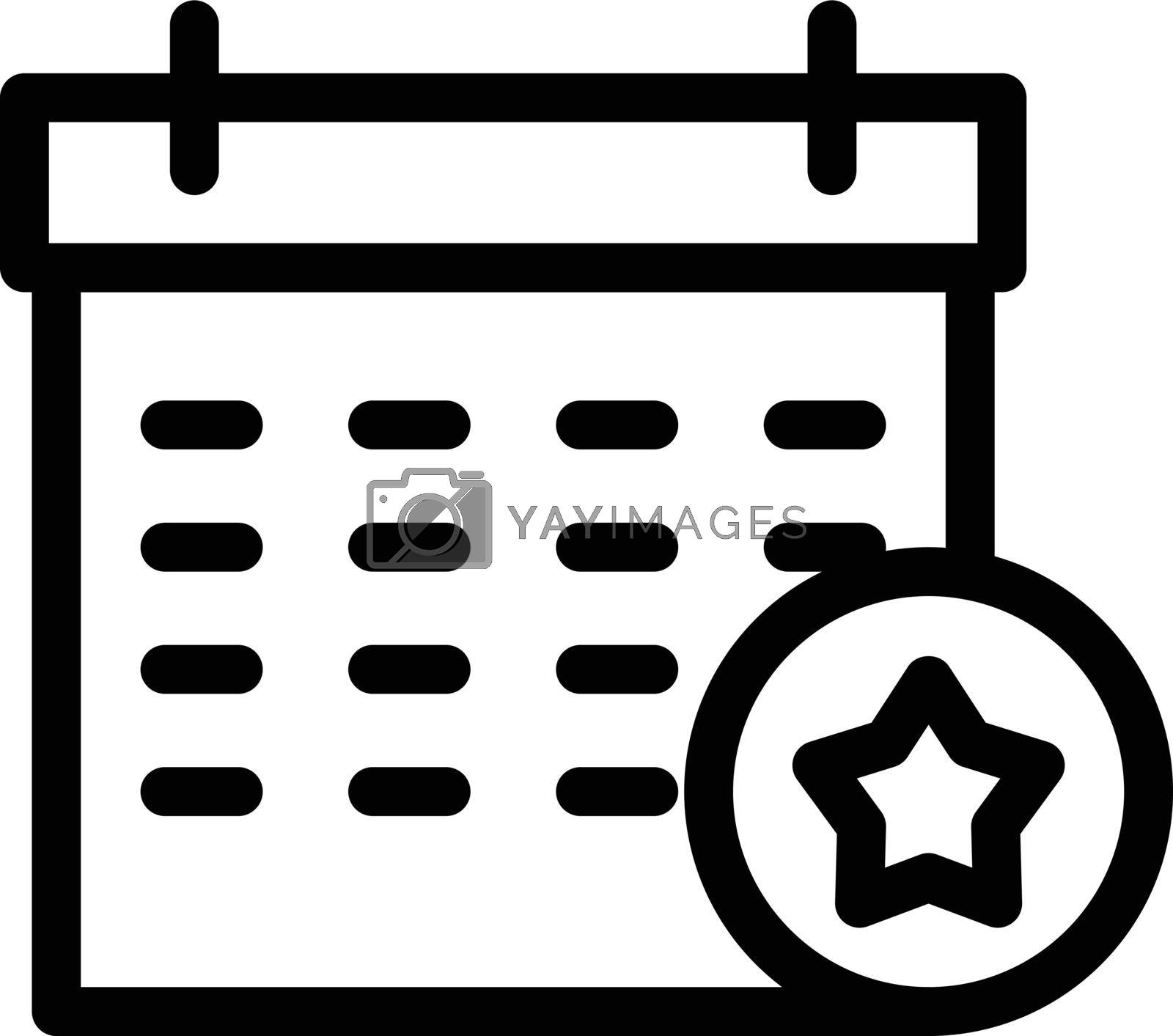Royalty free image of calendar  by vectorstall