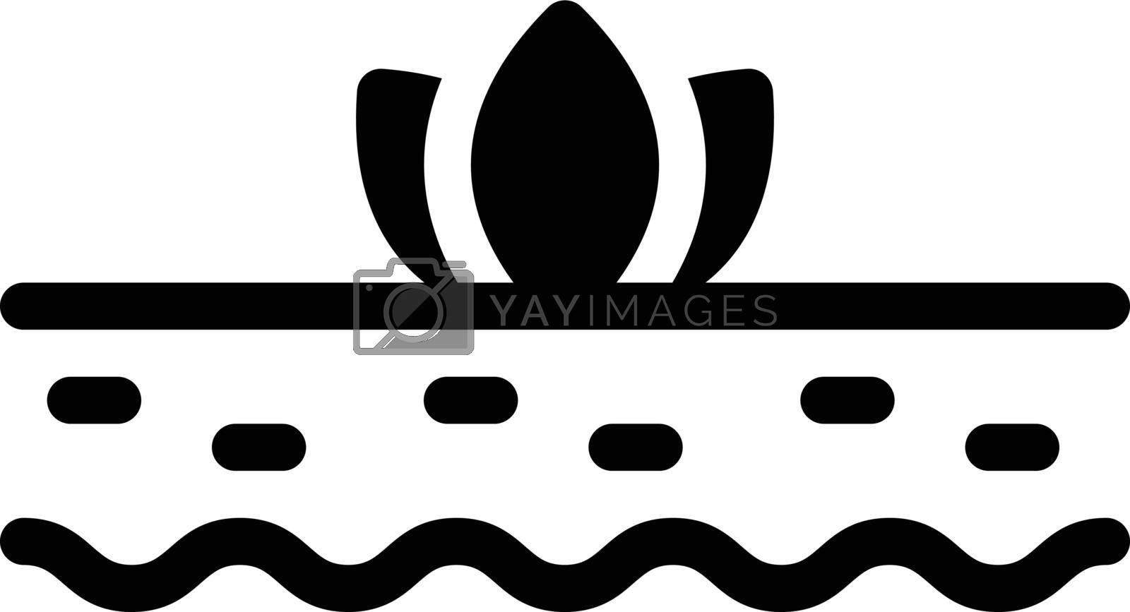 spa  Vector illustration on a transparent background. Premium quality symmbols. Glyphs vector icons for concept and graphic design.