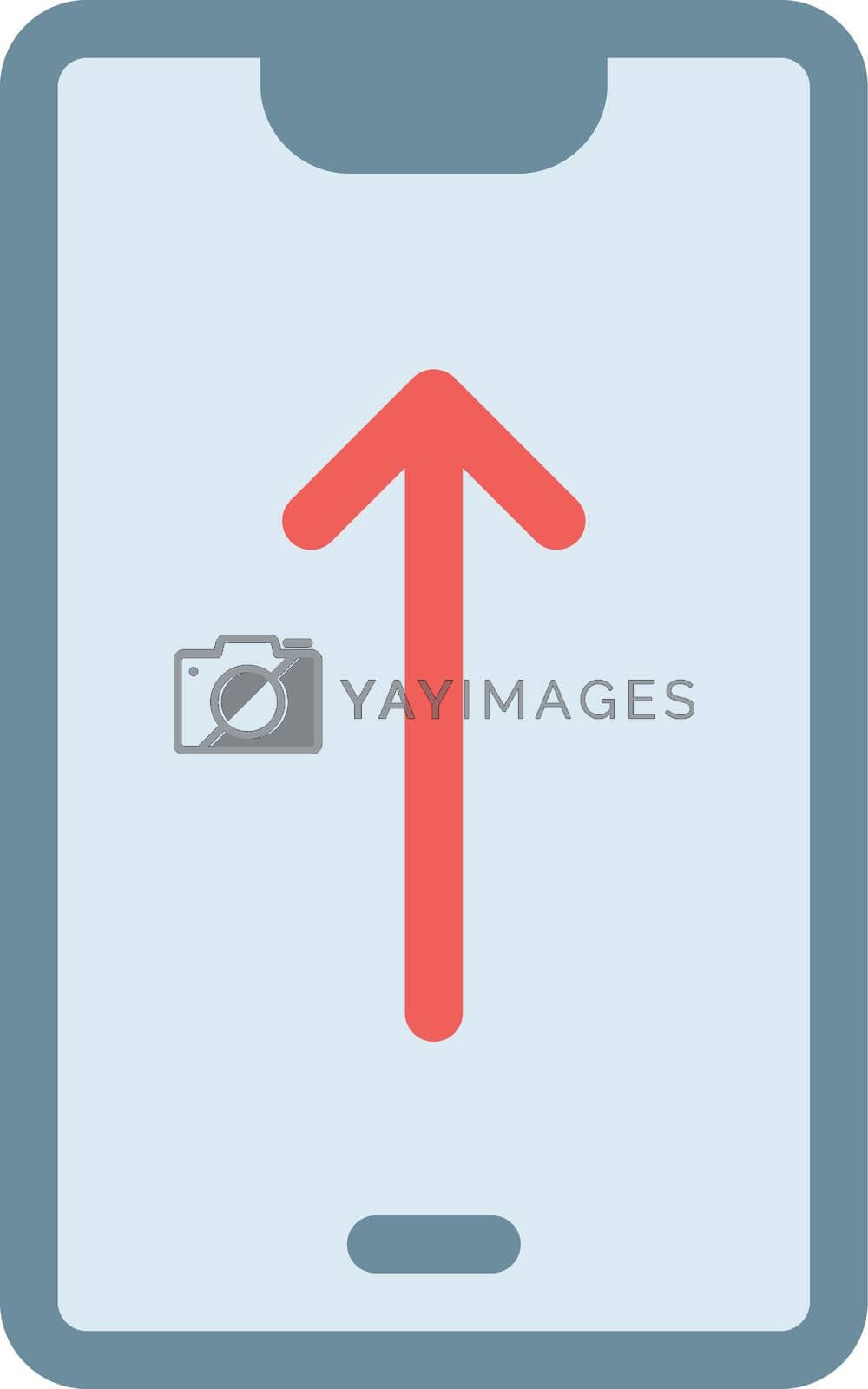 Royalty free image of arrow up  by FlaticonsDesign