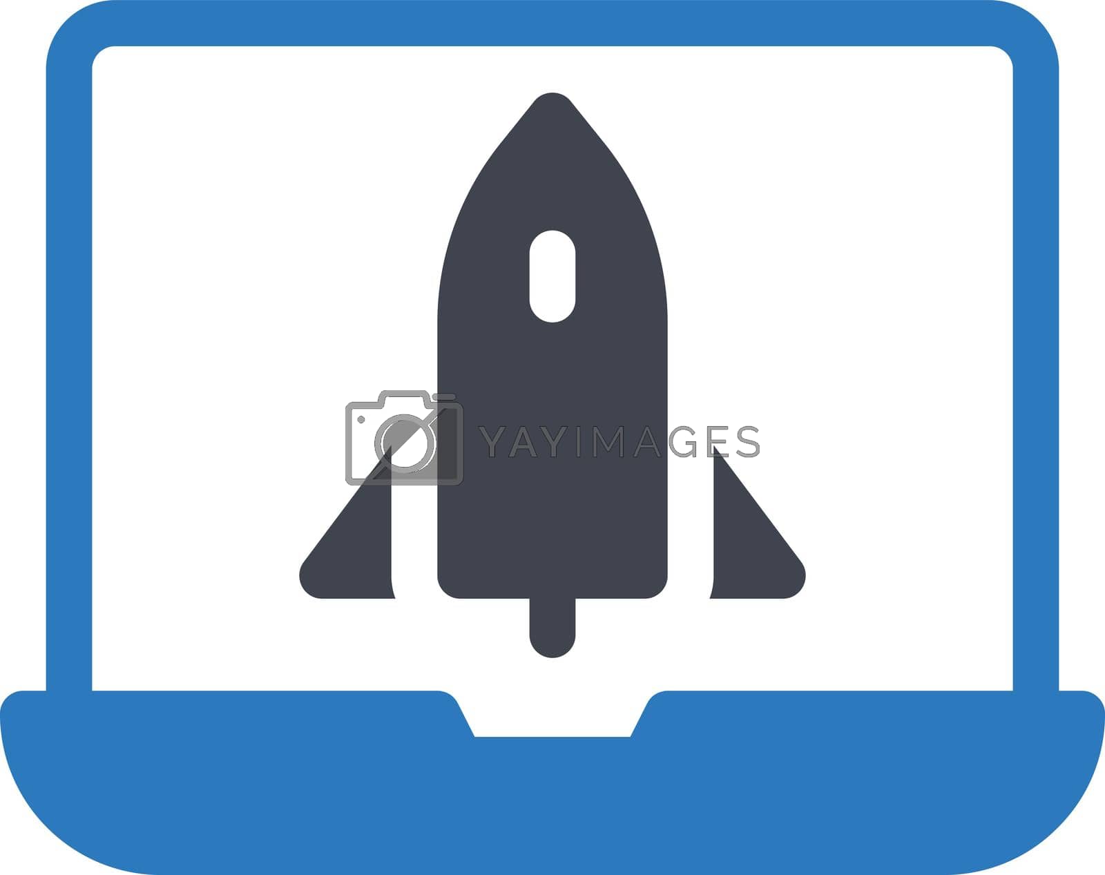 Royalty free image of rocket by FlaticonsDesign