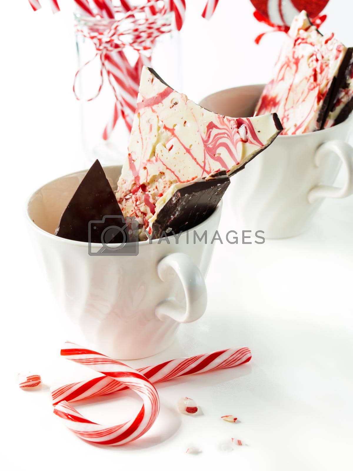 Royalty free image of Peppermint Bark by arinahabich