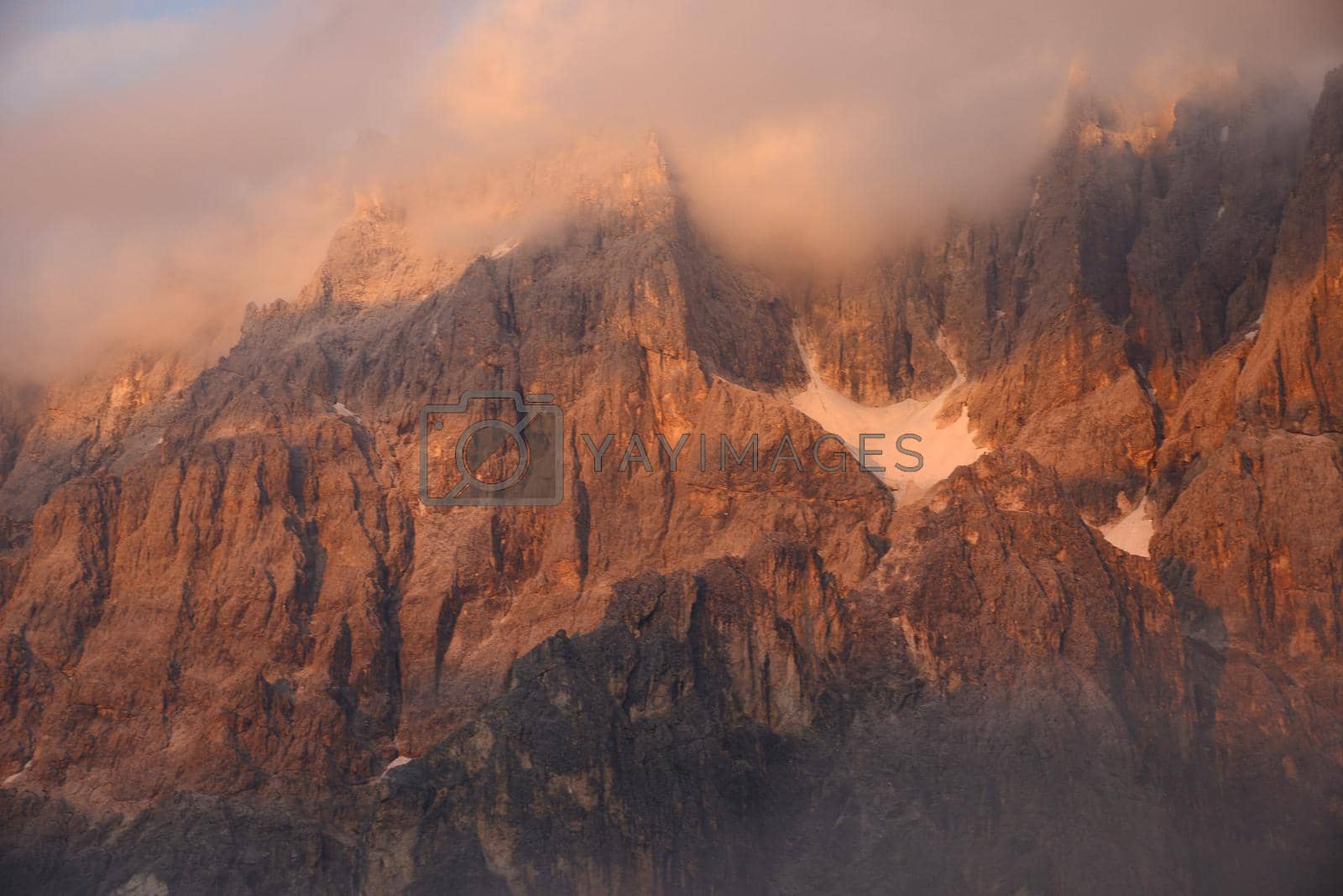 Royalty free image of Dolomite mountain in Italy by porbital