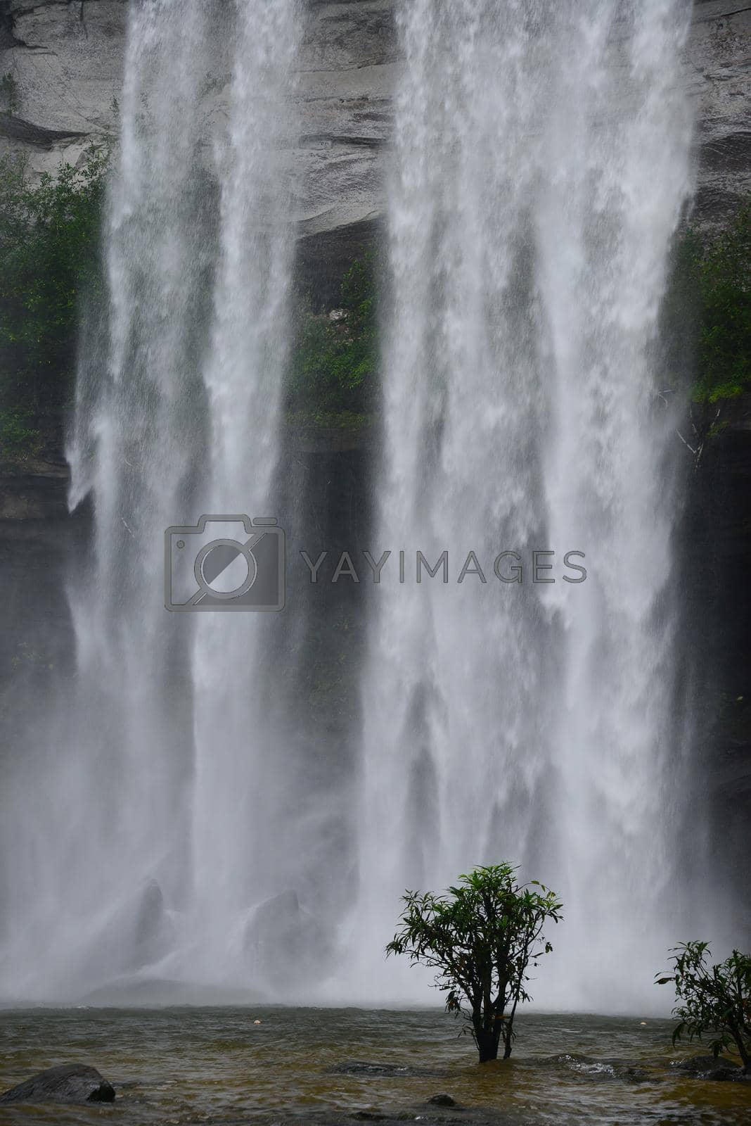 Royalty free image of Big Waterfall in Thailand by porbital