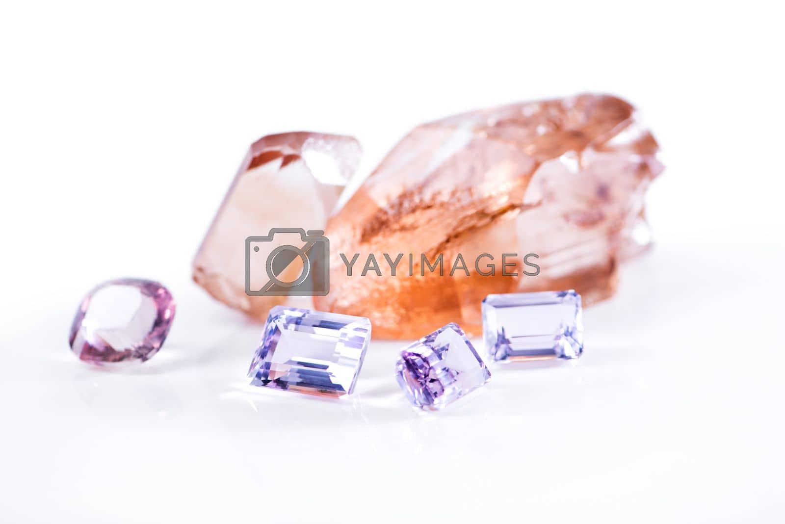 Royalty free image of Stones that hold enormous value. Studio shot of beautiful gemstones. by YuriArcurs