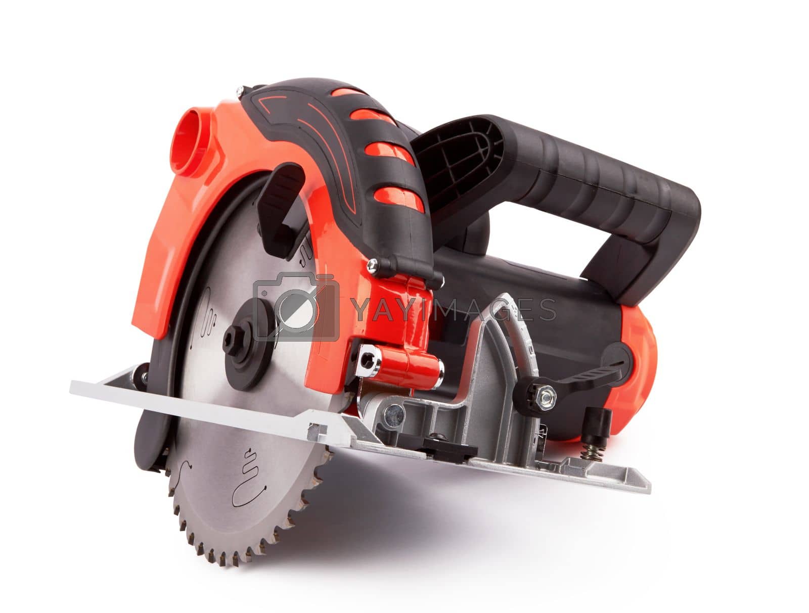 Royalty free image of Power tools circular saw by pioneer111