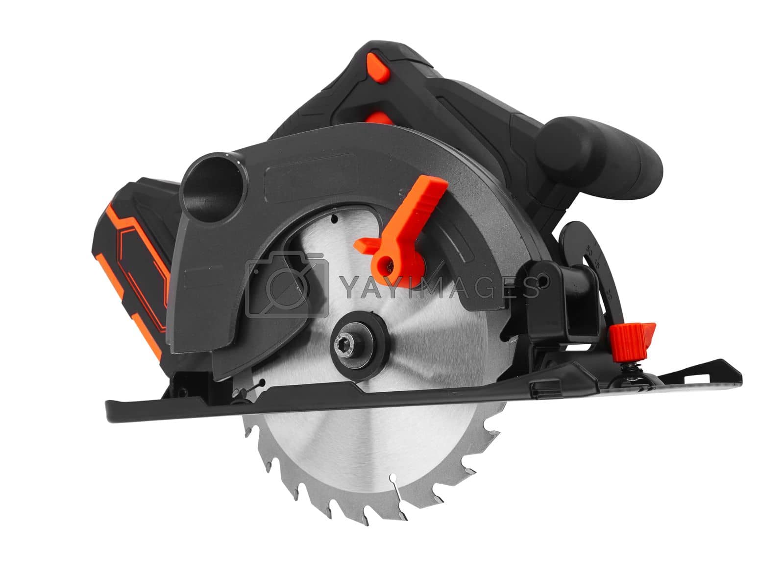 Royalty free image of Power tools circular saw  by pioneer111