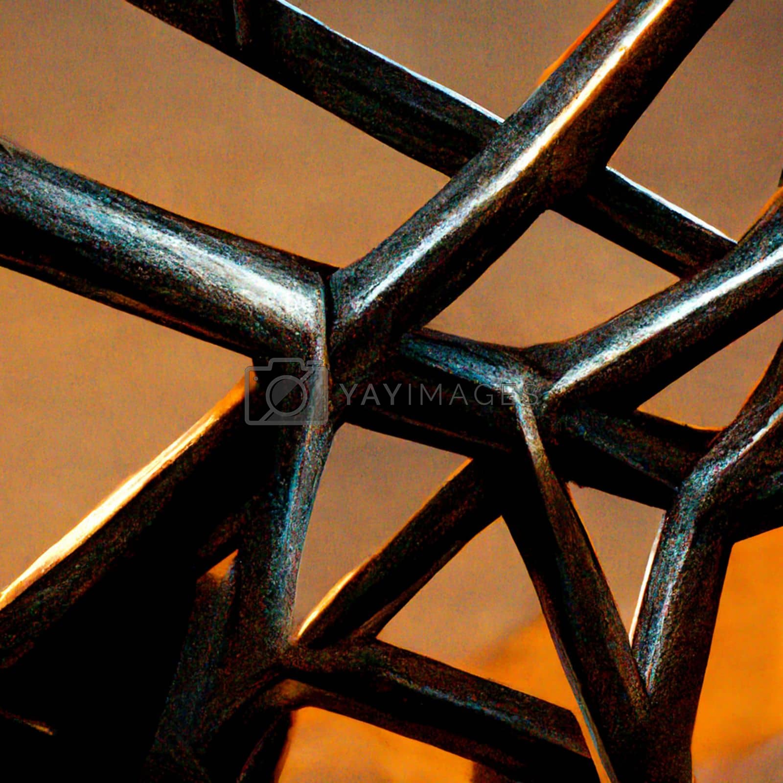 Royalty free image of Rusty metal construction. Closeup texture background. by marylooo