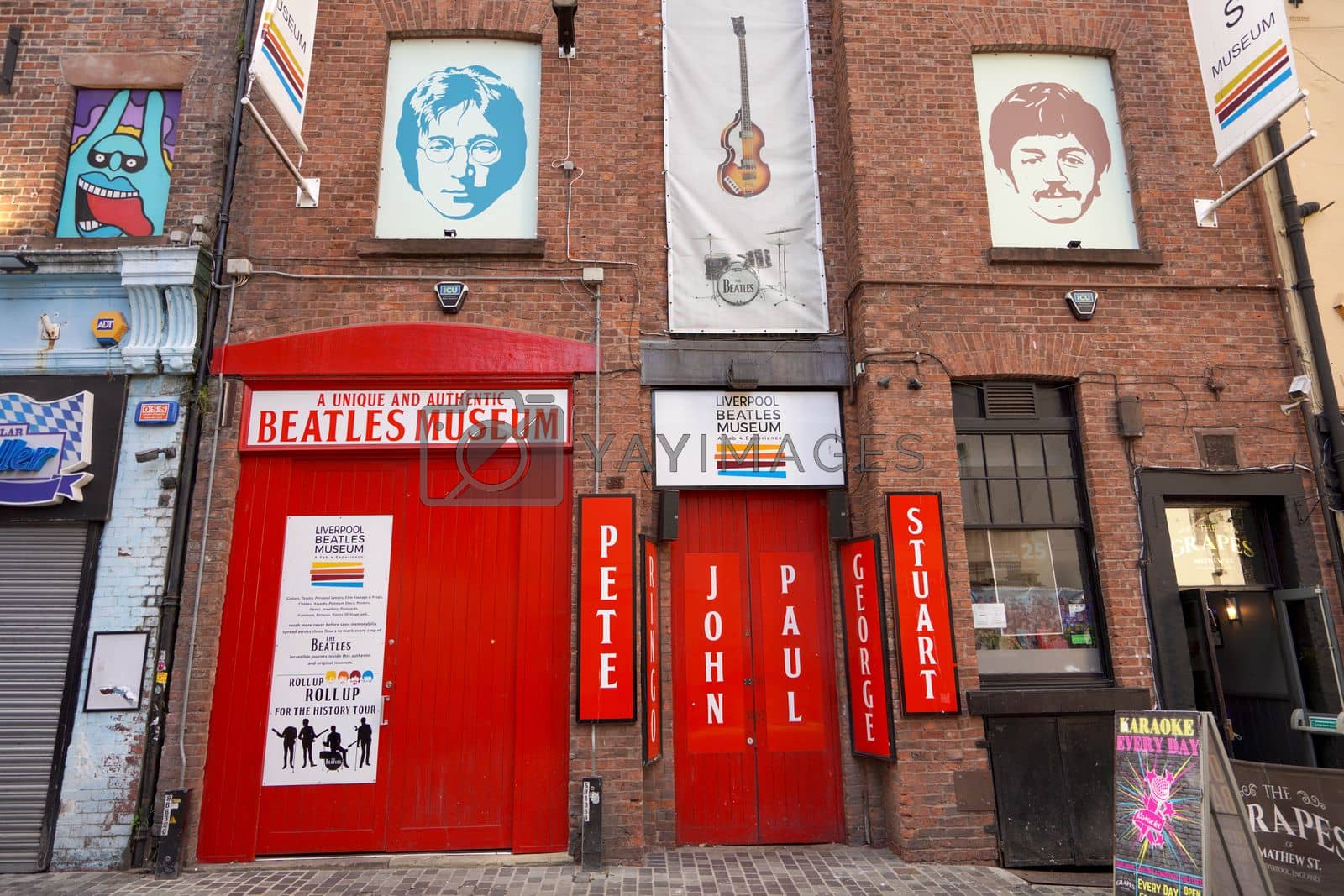 Royalty free image of LIVERPOOL, UK - JULY 14, 2022: Liverpool Beatles Museum, England, UK by sergio_monti