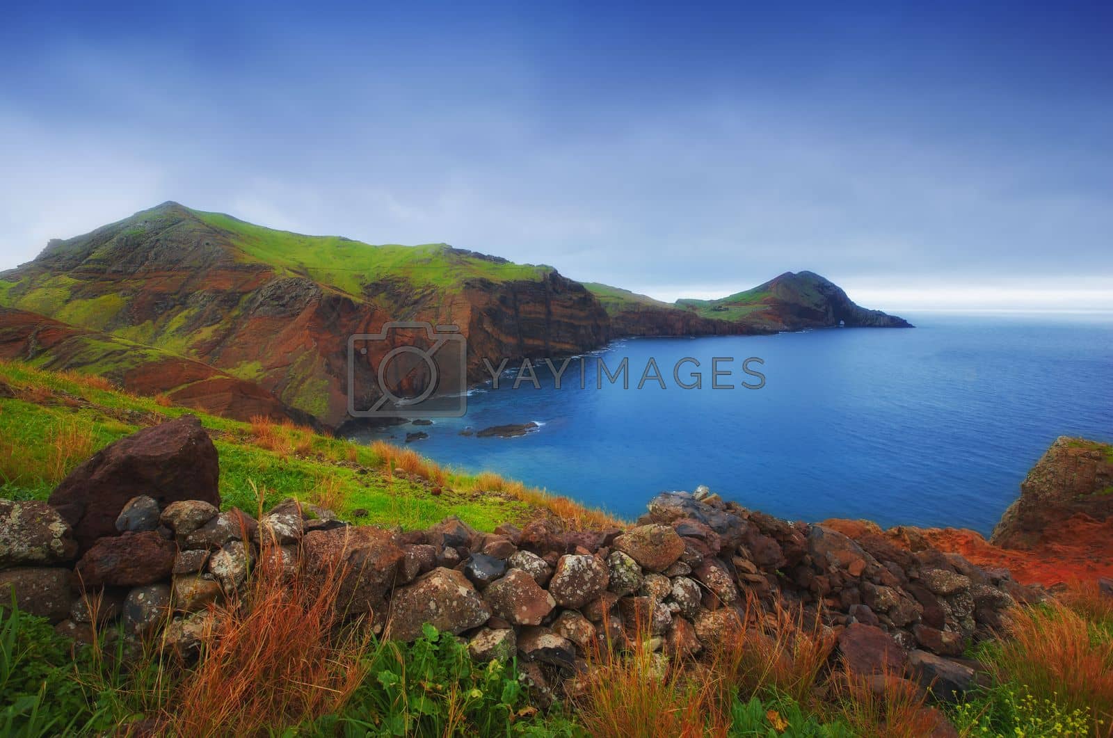 Royalty free image of Madeira island landscape - natural wonders of Portugal by YuriArcurs